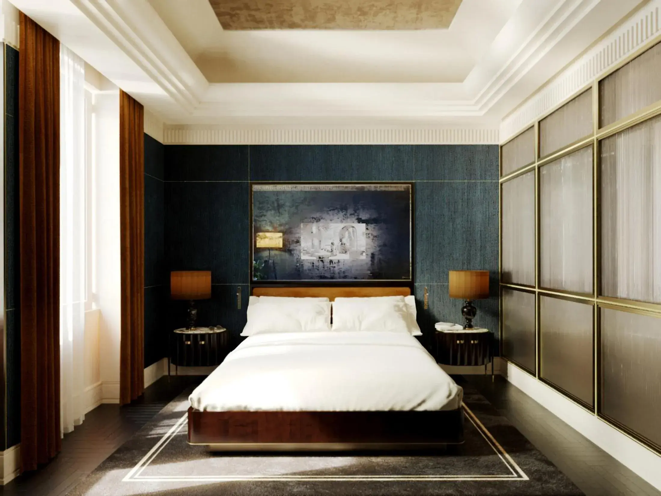 Bed in Hotel Lord Byron - Small Luxury Hotels Of The World