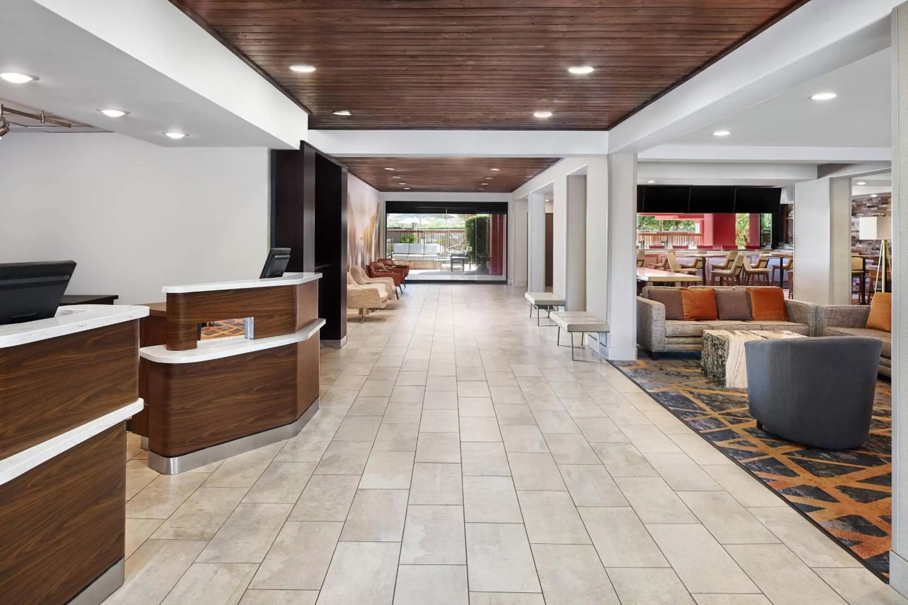 Property building, Lobby/Reception in Courtyard Scottsdale North