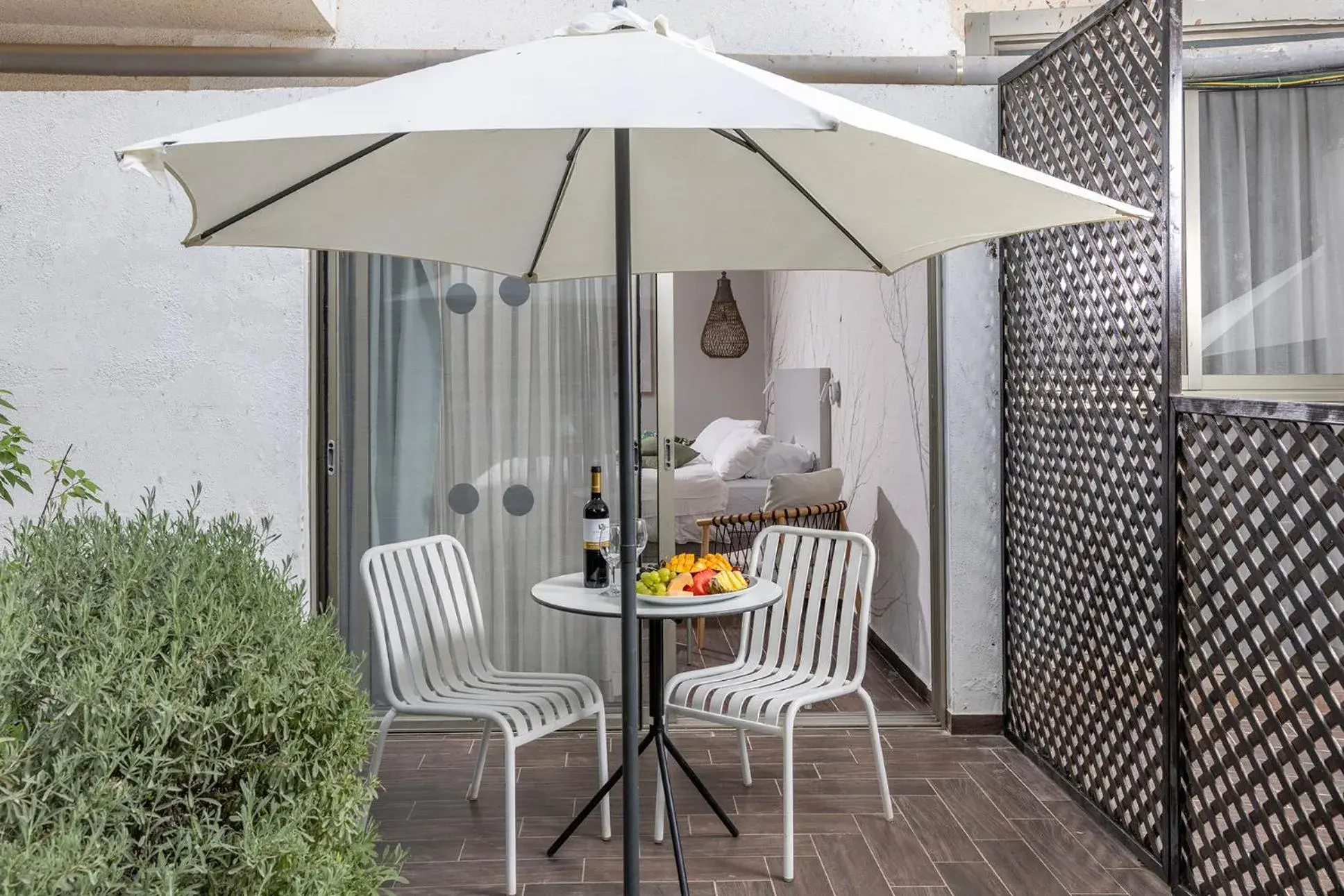 Balcony/Terrace in C Hotel Neve Ilan