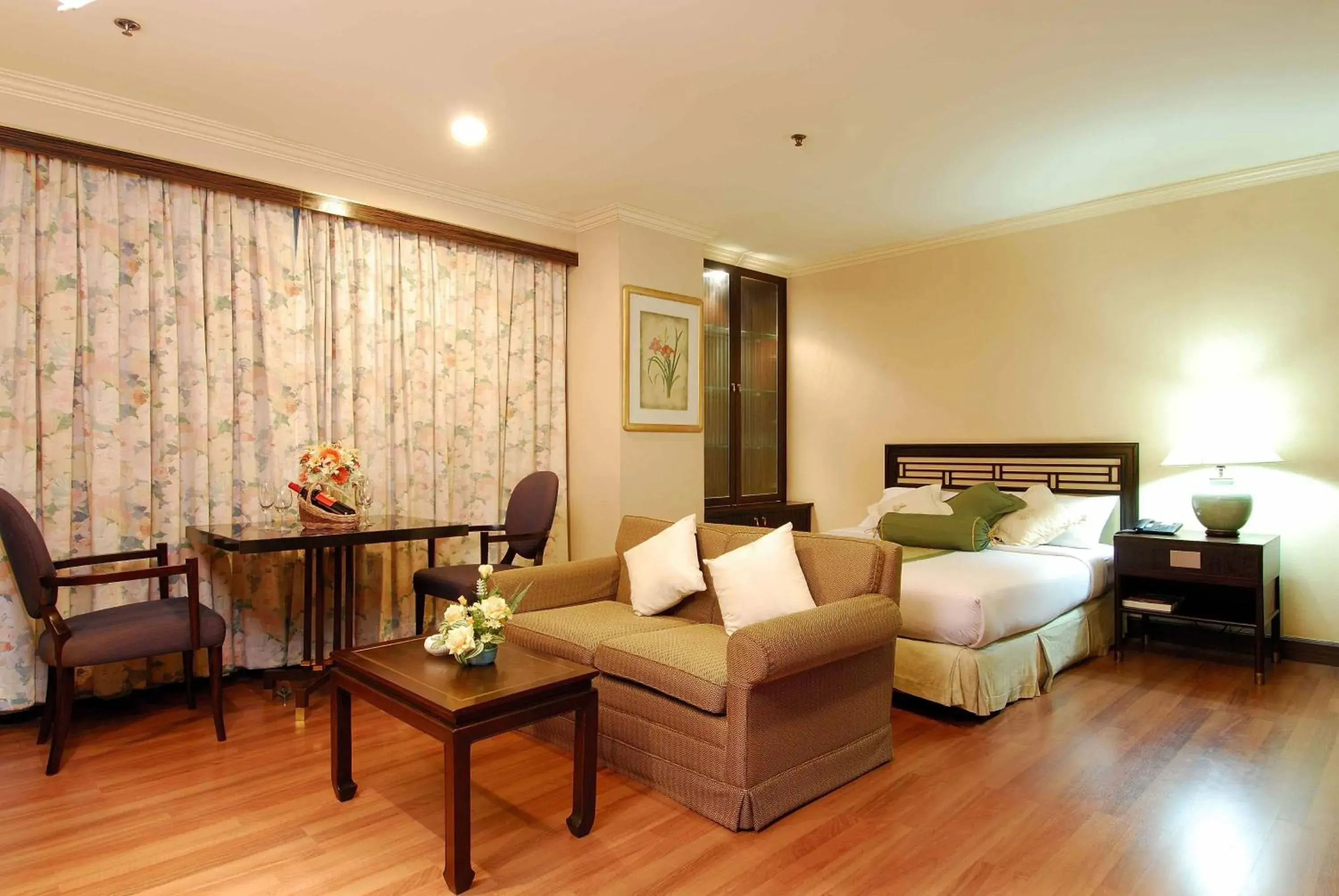 Seating Area in Princeton Bangkok Hotel