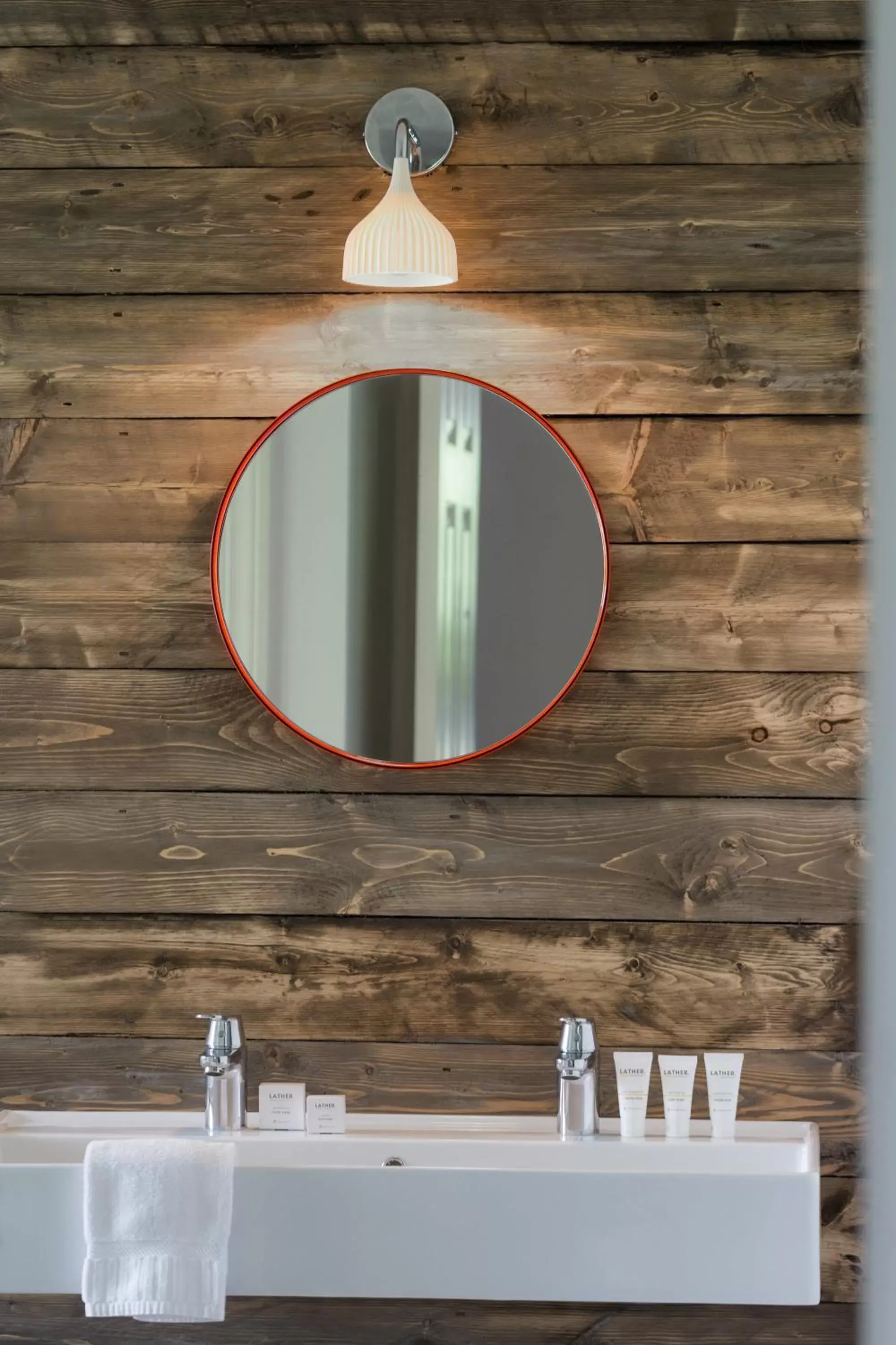 Bathroom in Field Guide Lodge