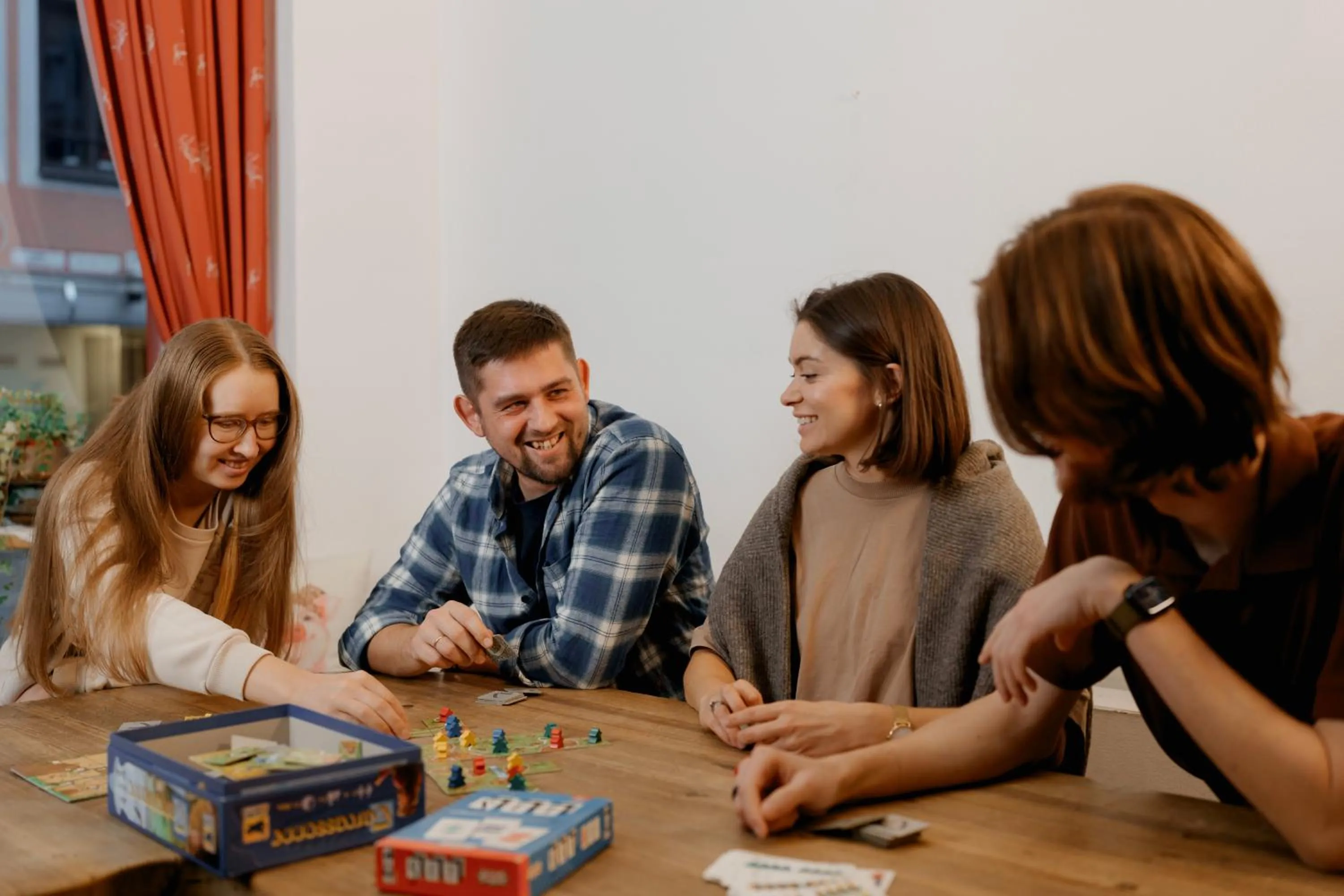group of guests in Jaeger´s Munich (Hotel/Hostel)