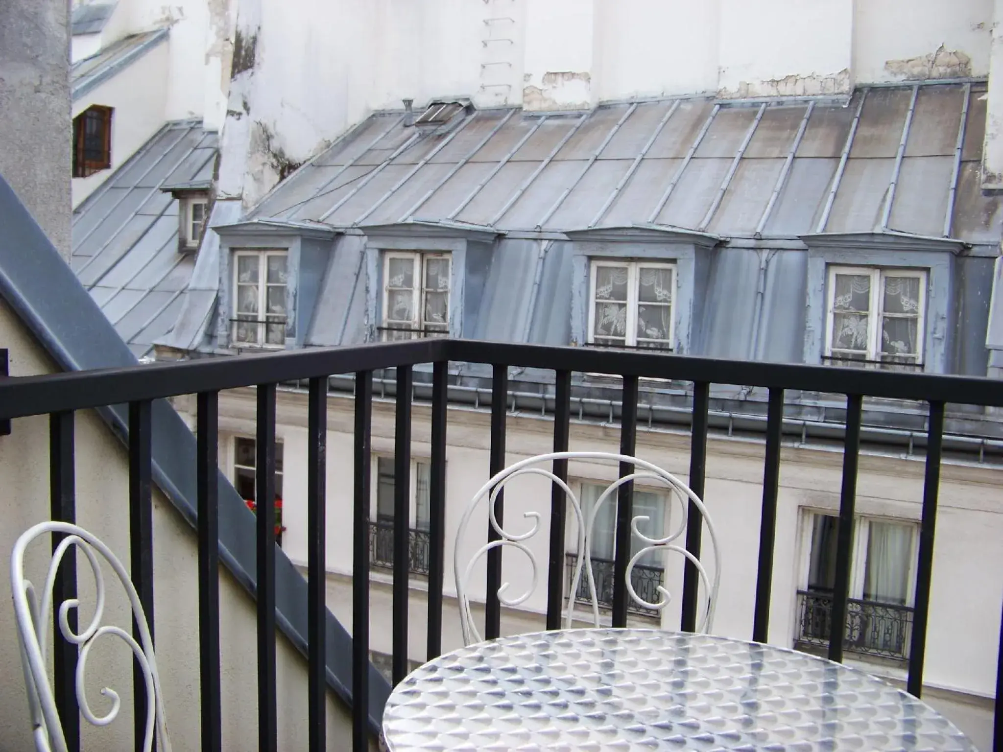 Balcony/Terrace in Hotel Louvre Sainte Anne