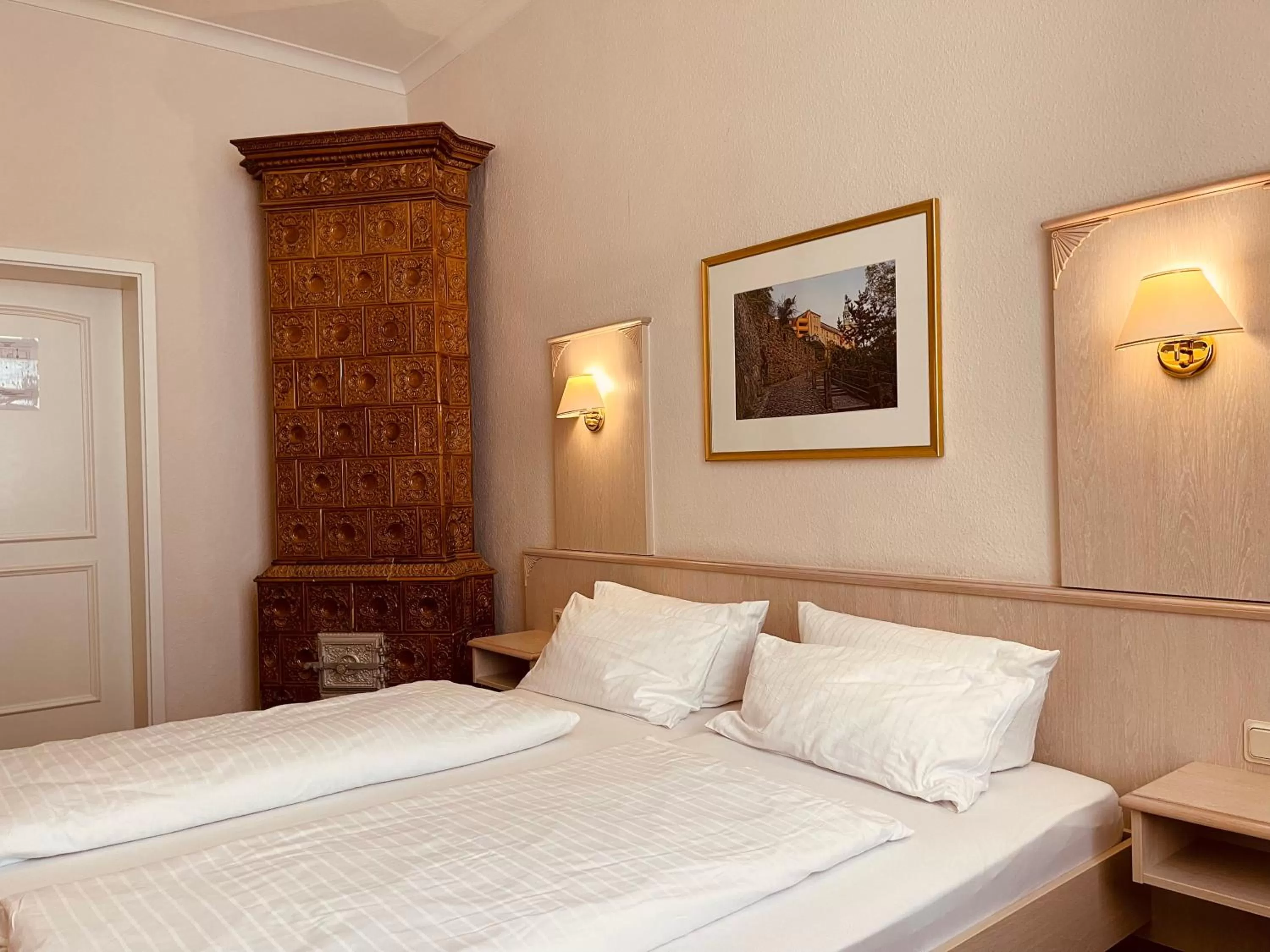Bed in Villa Antonia