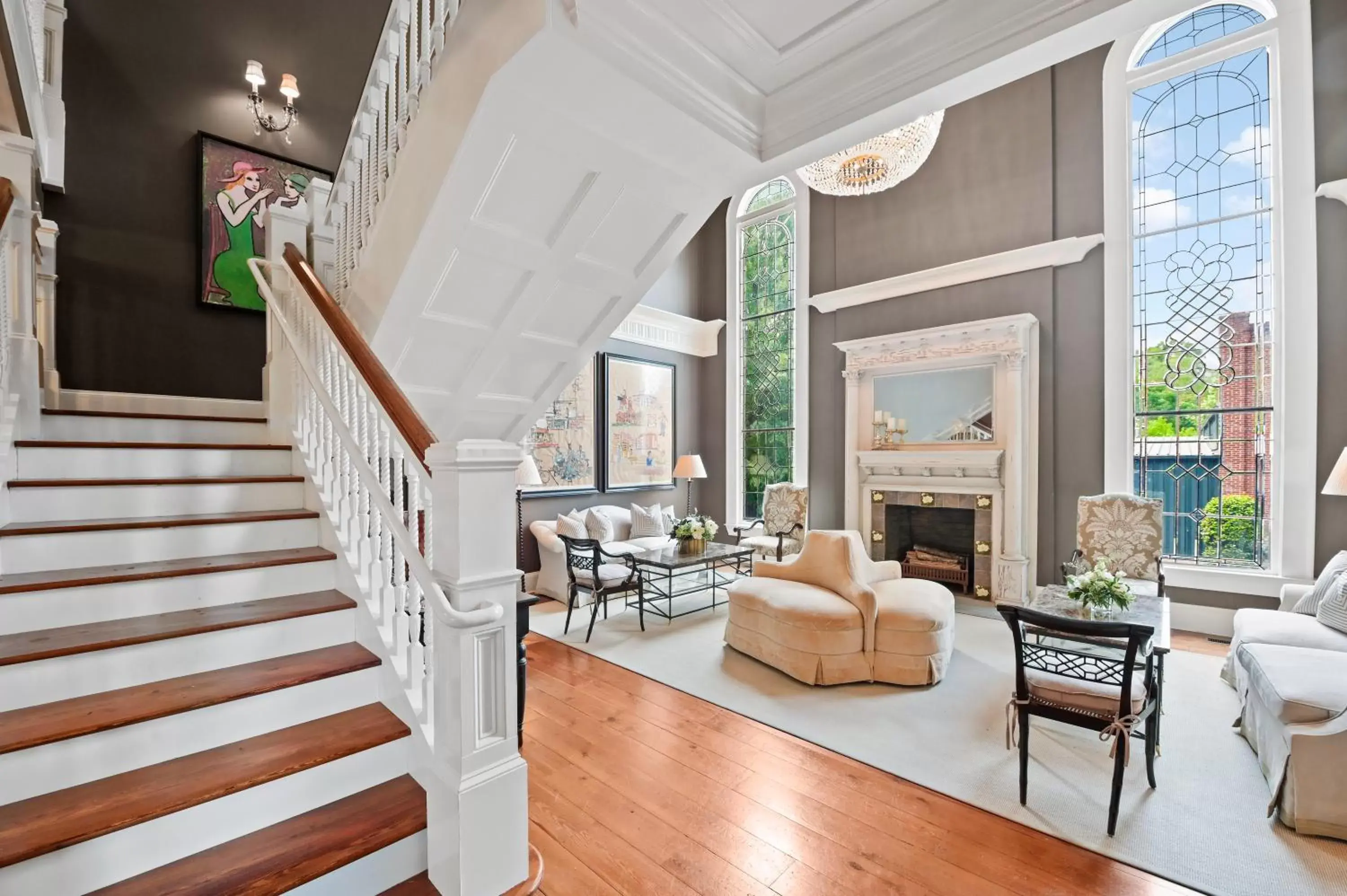 Lobby or reception in The James Madison Inn