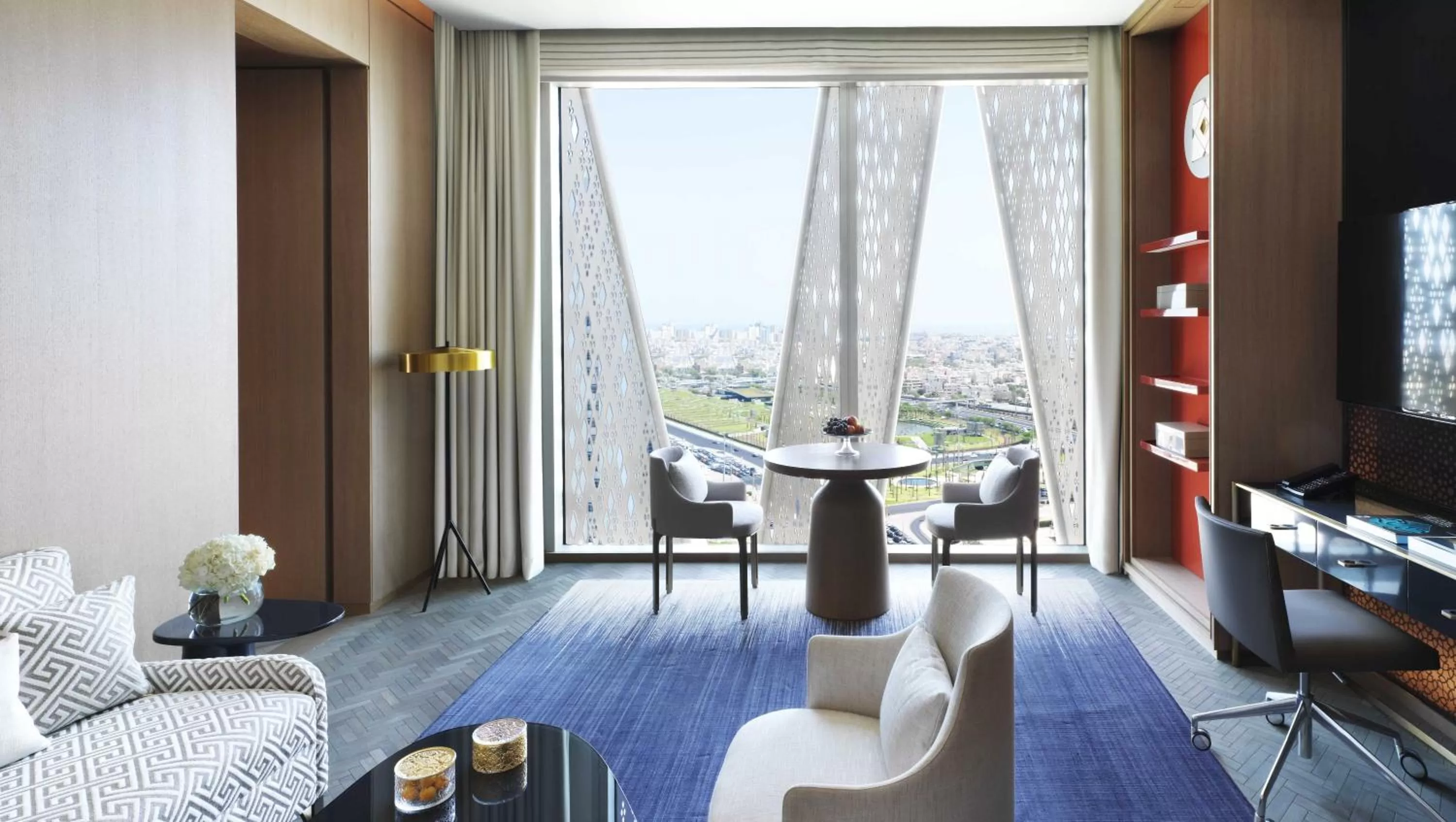 Living room in Four Seasons Hotel Kuwait at Burj Alshaya