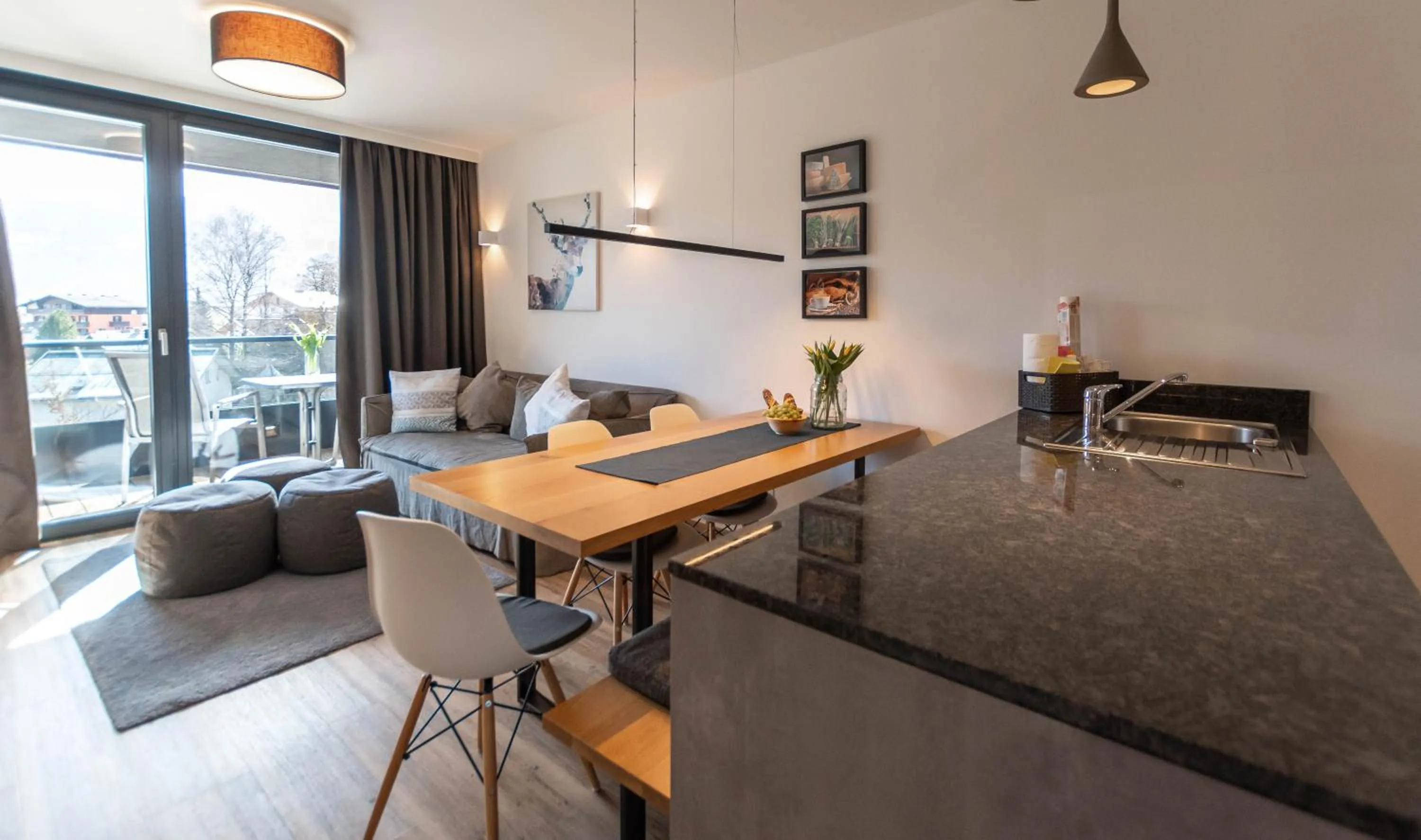 Seating area in Schönblick Residence - Absolut Alpine Apartments