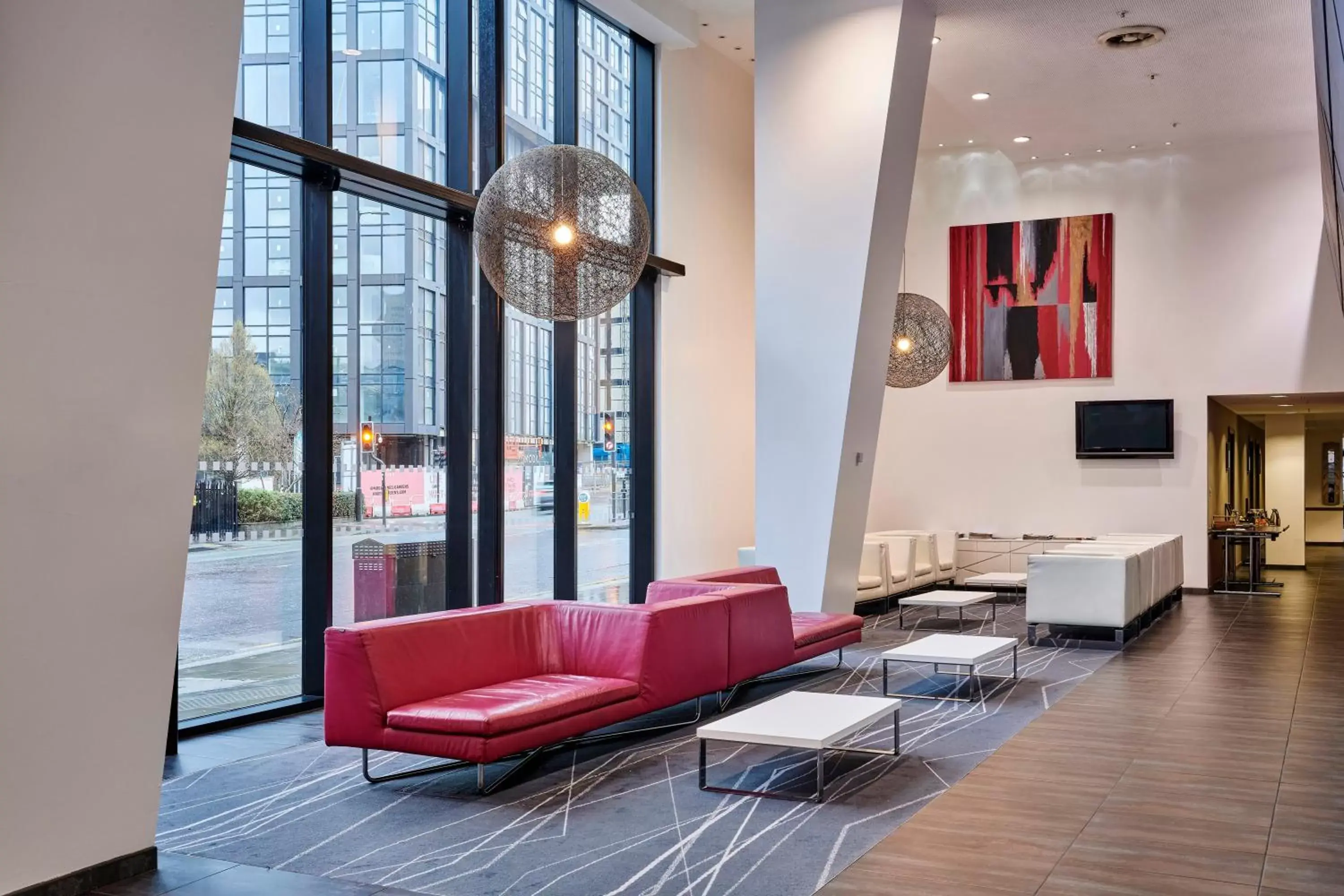 Property building, Seating Area in Crowne Plaza Manchester City Centre, an IHG Hotel