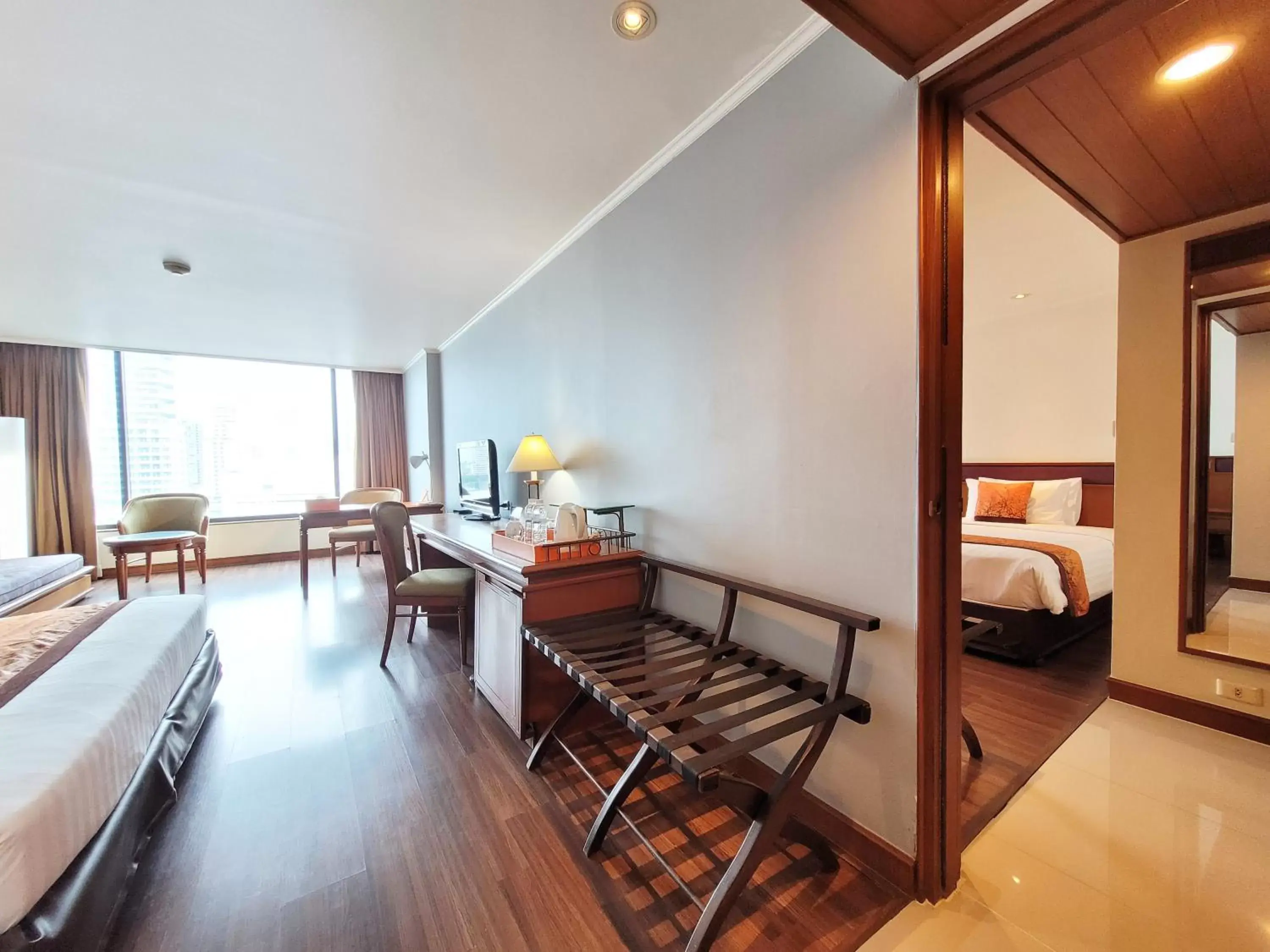 Bedroom in Bangkok Hotel Lotus Sukhumvit 33 by Compass Hospitality