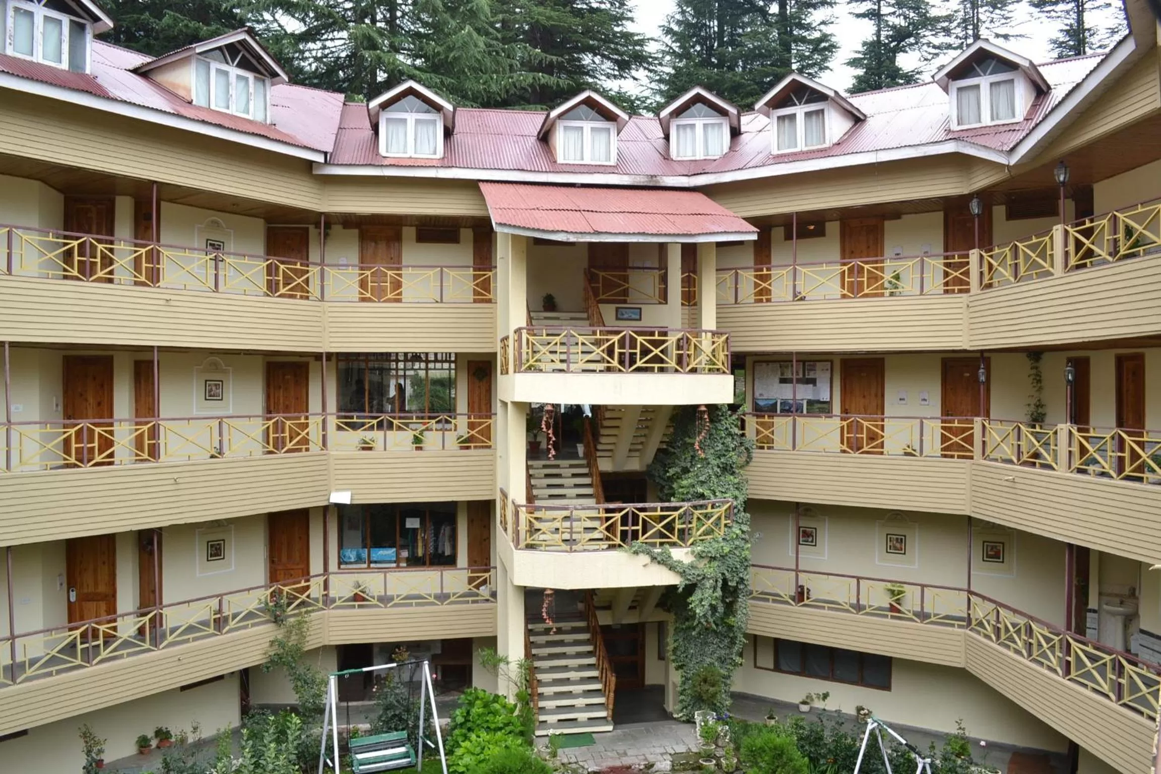 Property Building in Snow Valley Resorts & Spa Manali