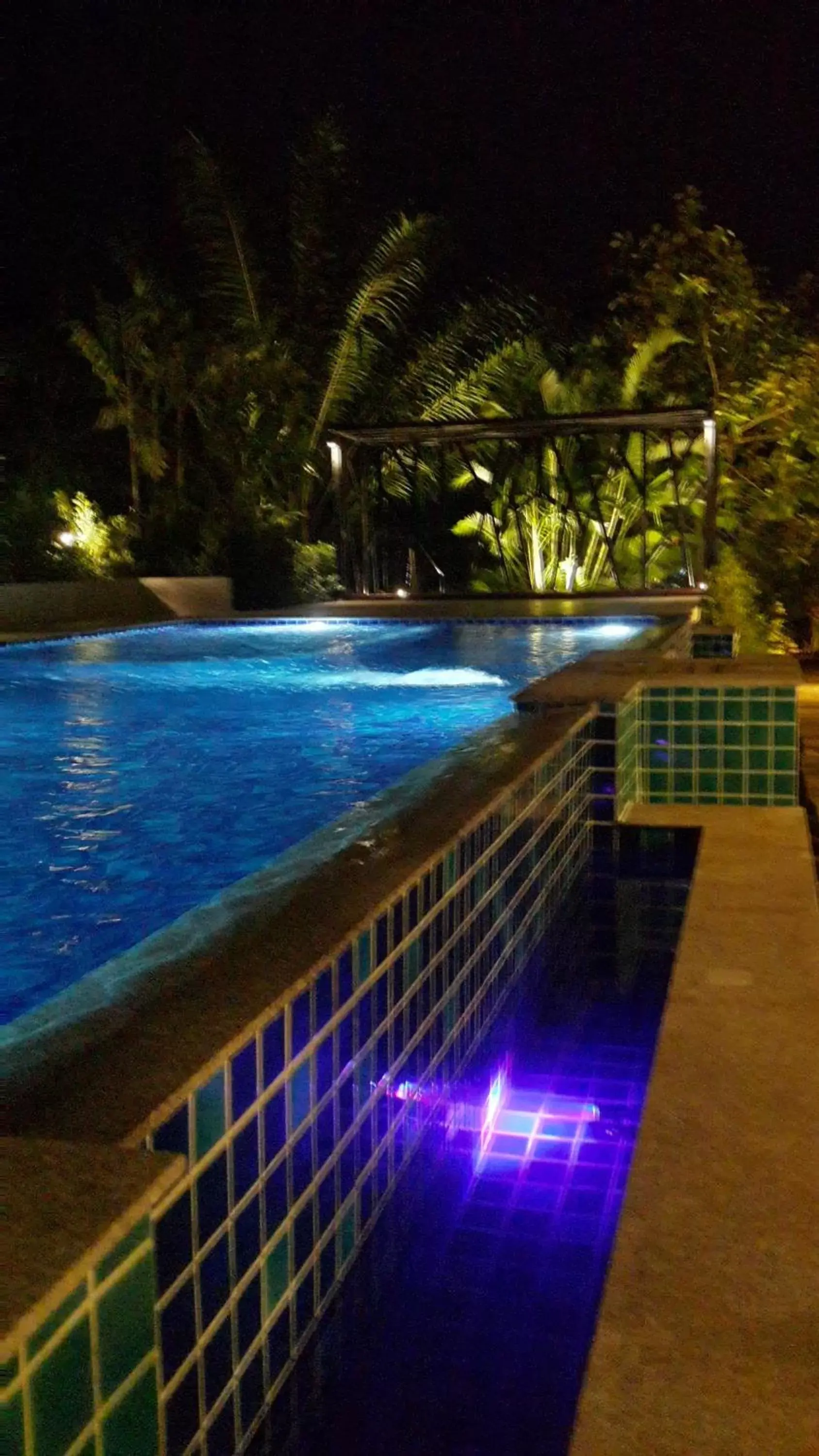 Night, Swimming Pool in The Fong Krabi resort