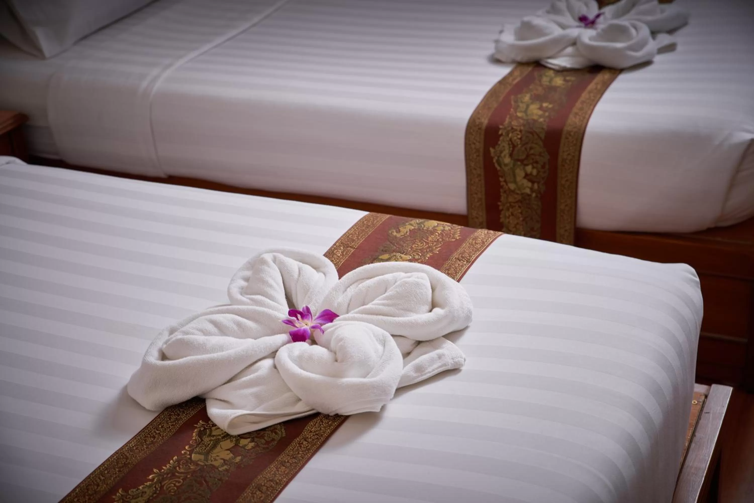 Bed in KC Place Hotel Pratunam