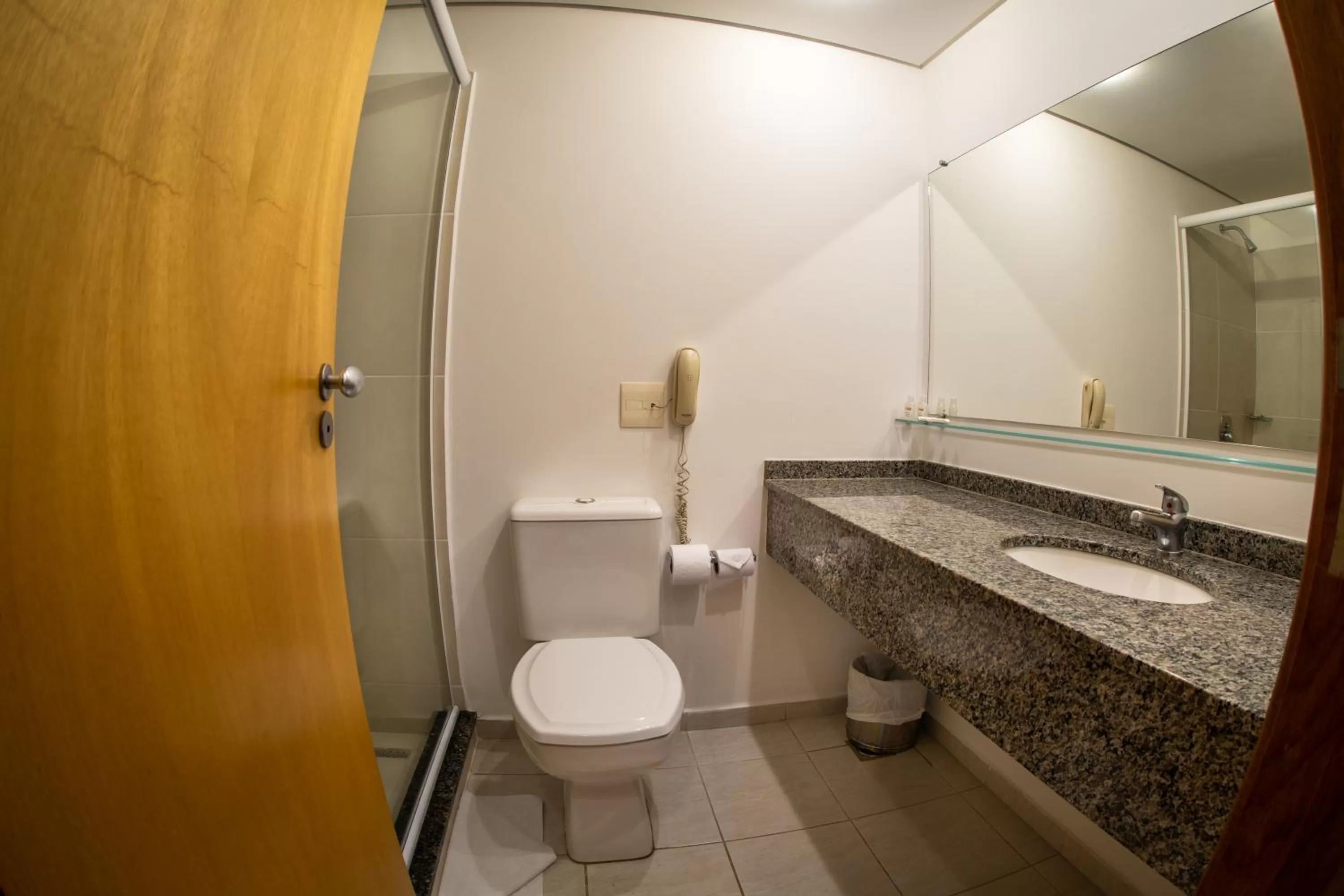 Toilet in Hotel Campo Largo Express