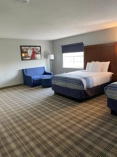 Guests, Bed in AmericInn by Wyndham Williamsburg