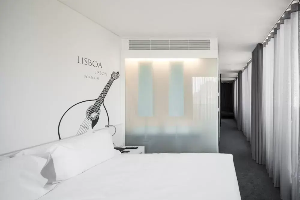 Bed in Hotel 3K Europa