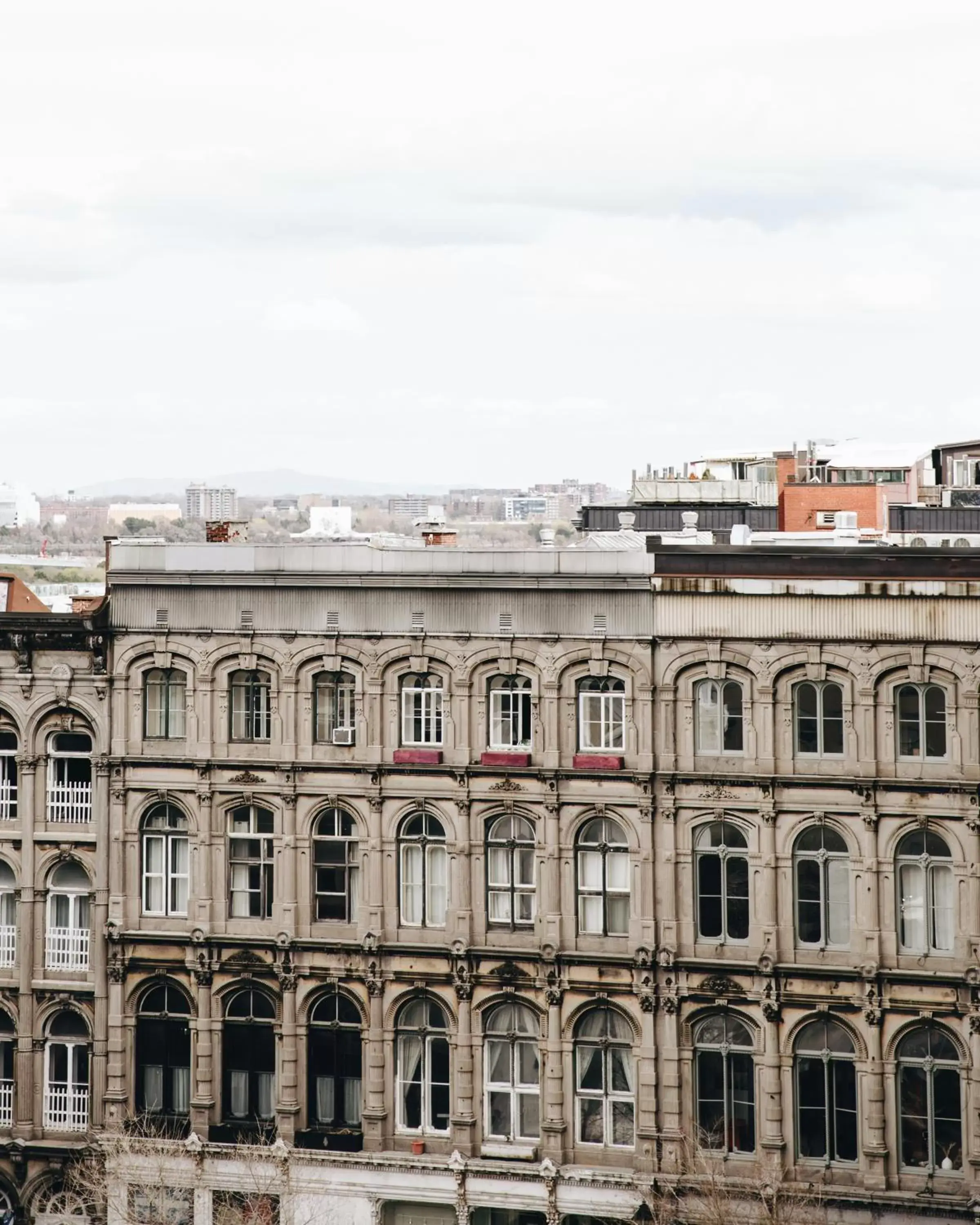 City view in Hotel Place D'Armes