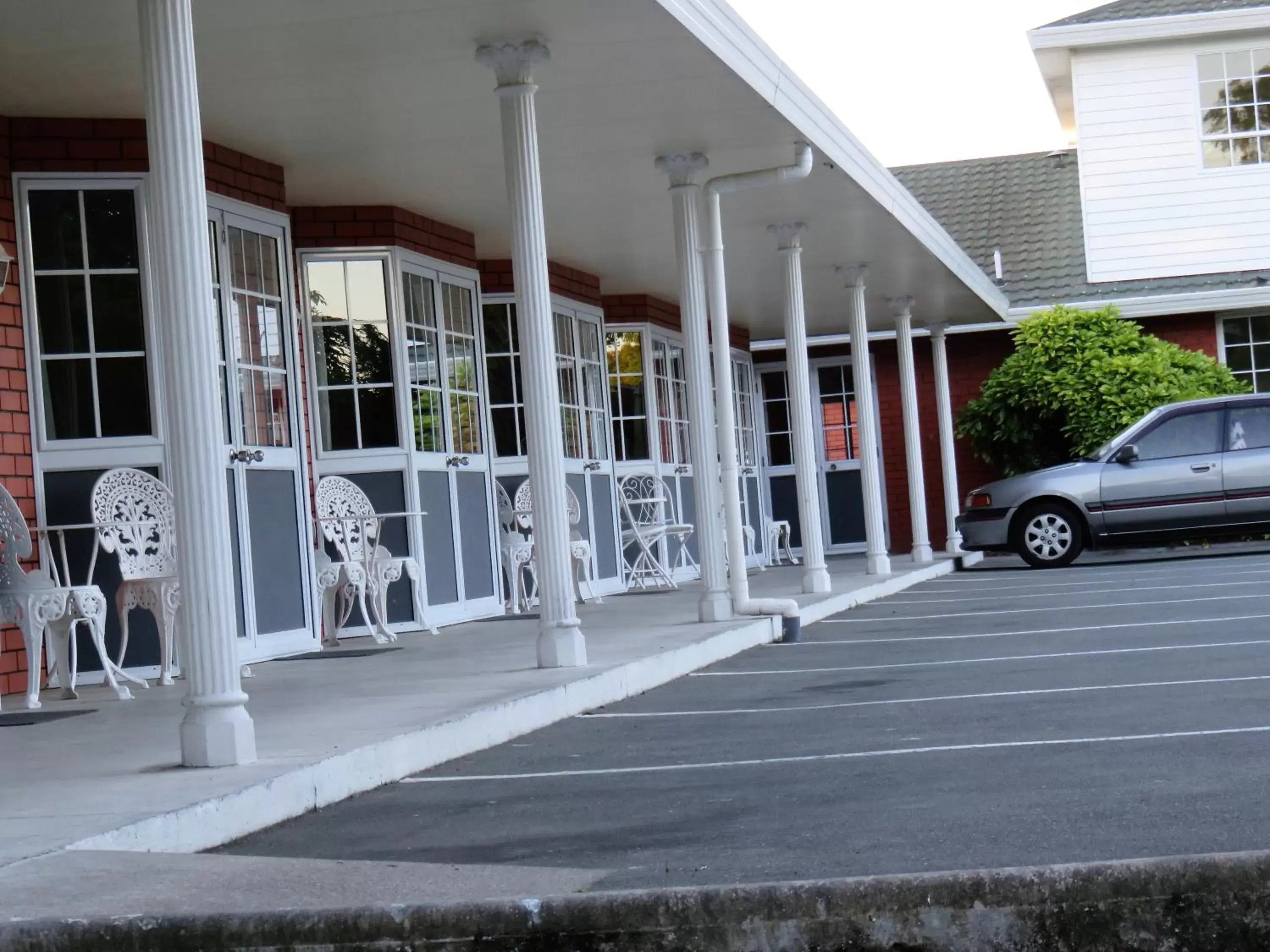 Bird's eye view, Property Building in Admirals Motor Lodge