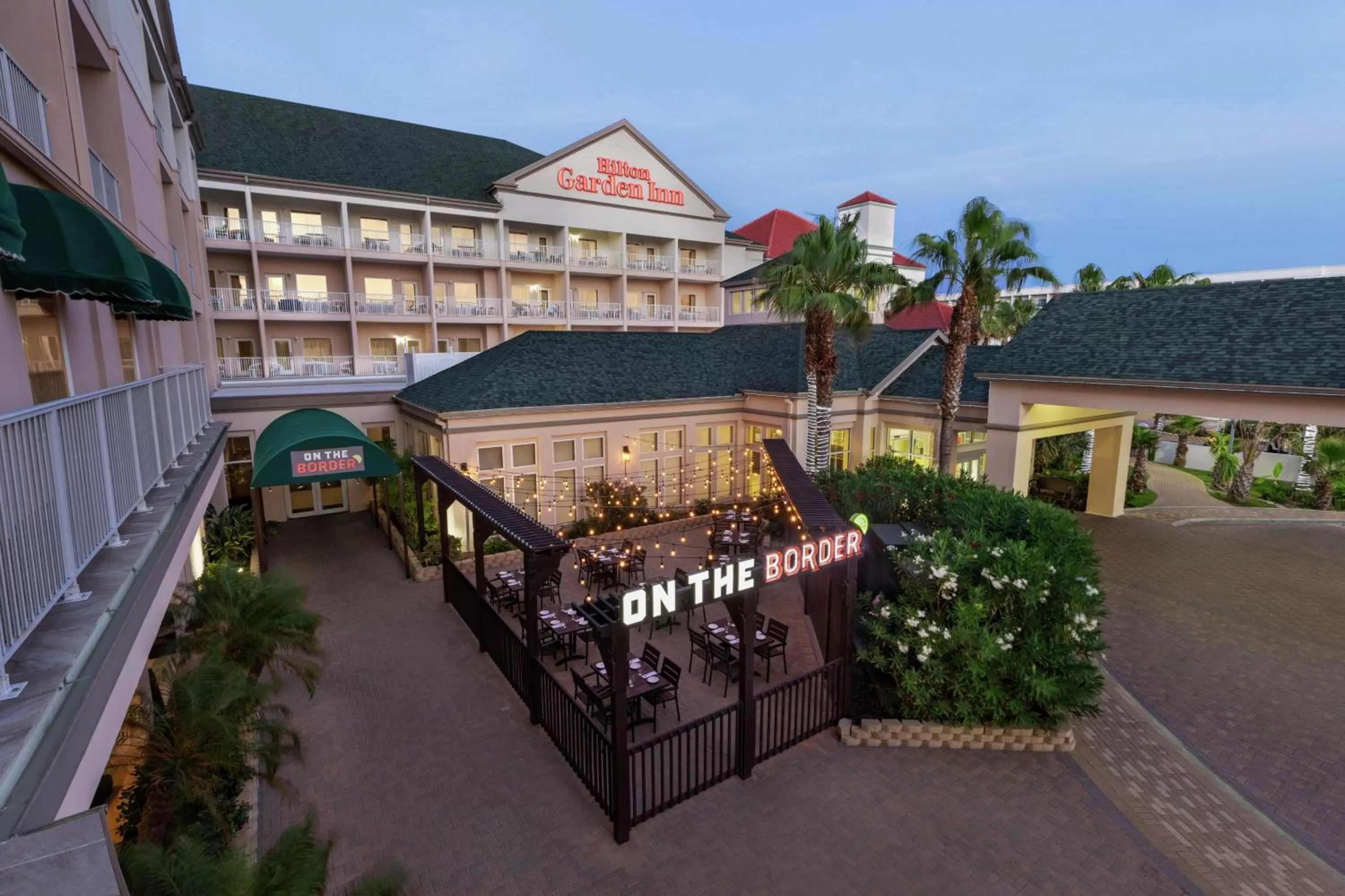Property building in Hilton Garden Inn South Padre Island Beachfront