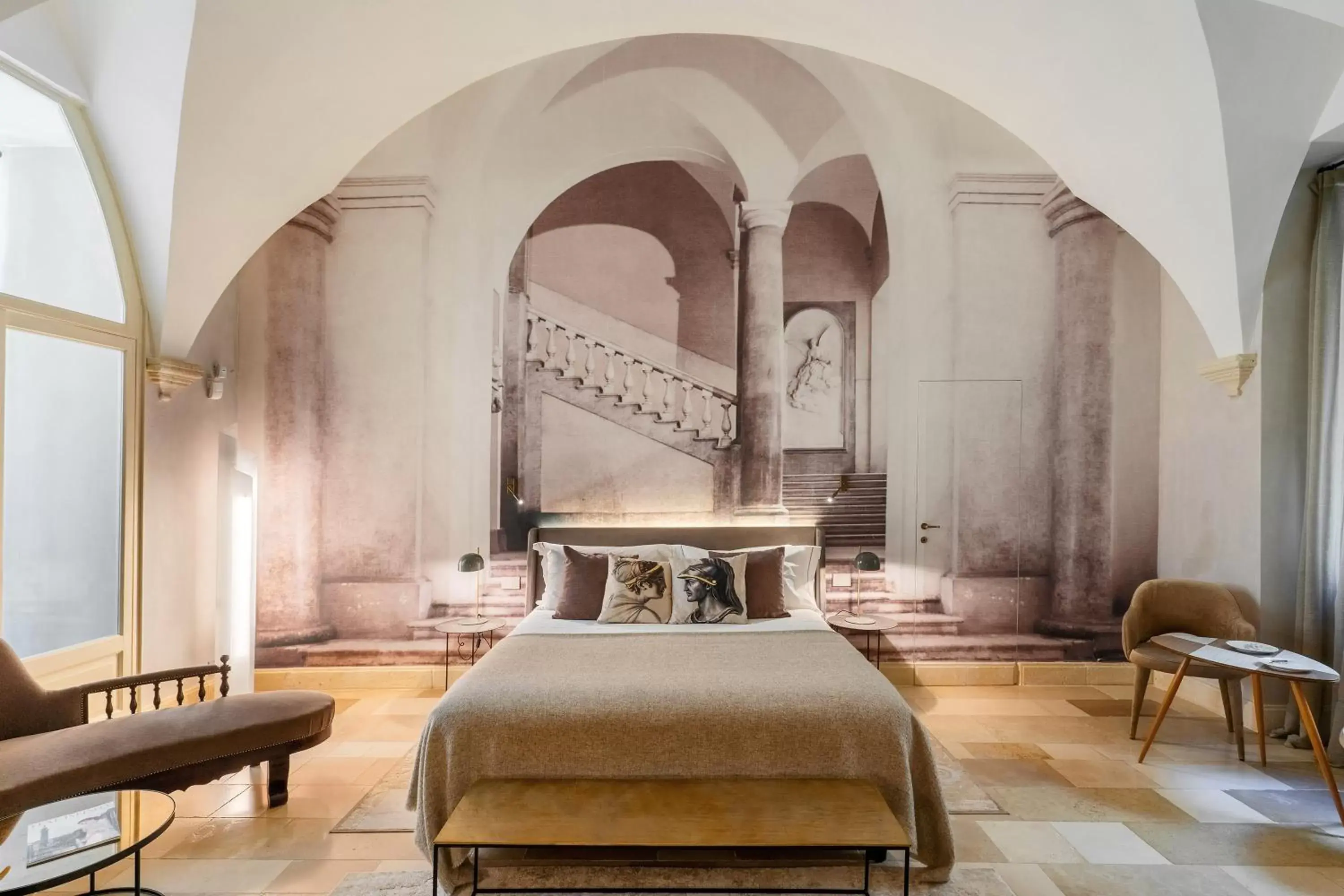 Bedroom, Bed in Palazzo Maresgallo Suites & SPA