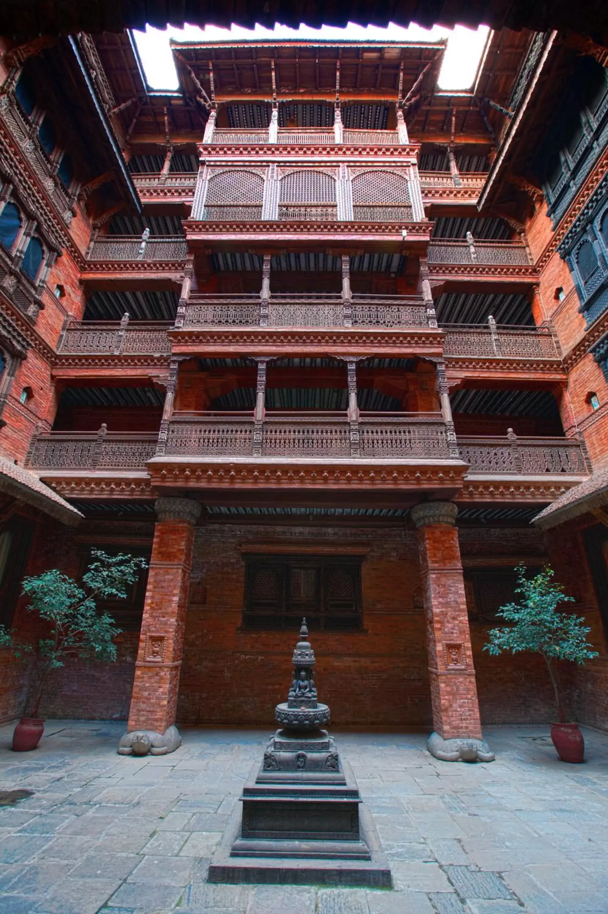 Facade/entrance in Kantipur Temple House