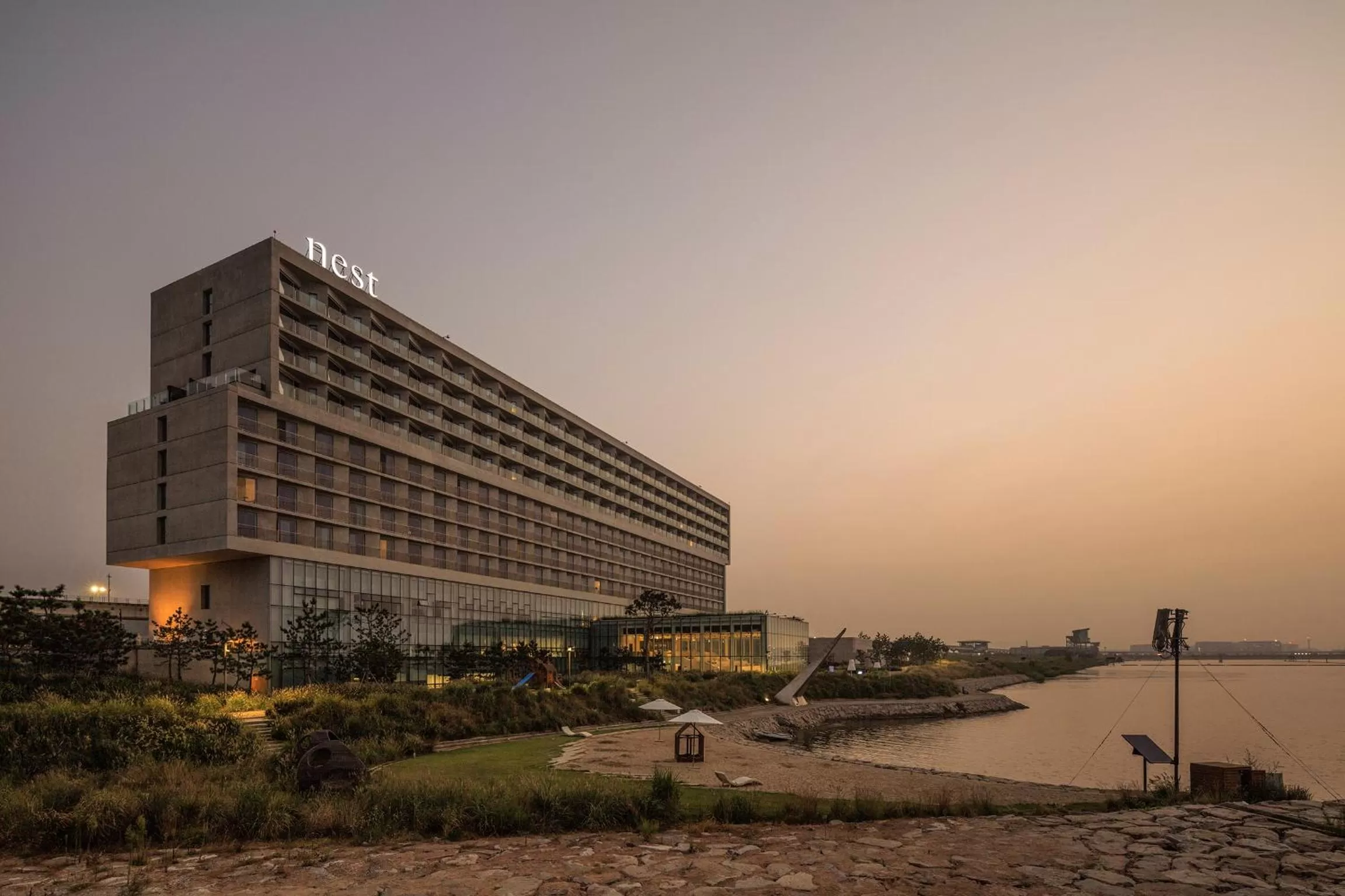 Bird's eye view in Nest Hotel Incheon