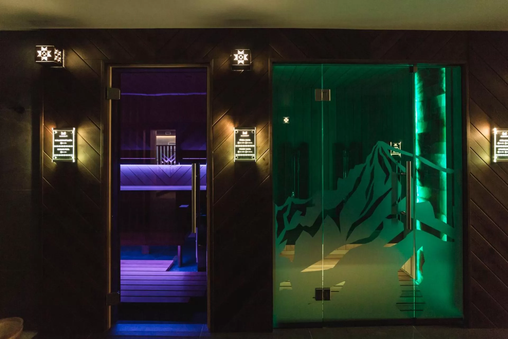 Sauna in ARIETES MARMONT Resort