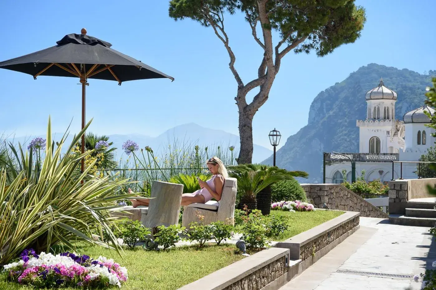 Swimming pool in Villa Marina Capri Hotel & Spa