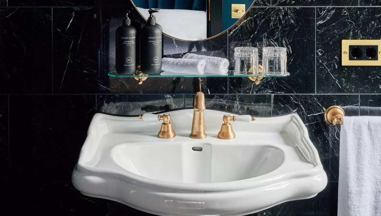 Bathroom in Provocateur Berlin, a Member of Design Hotels