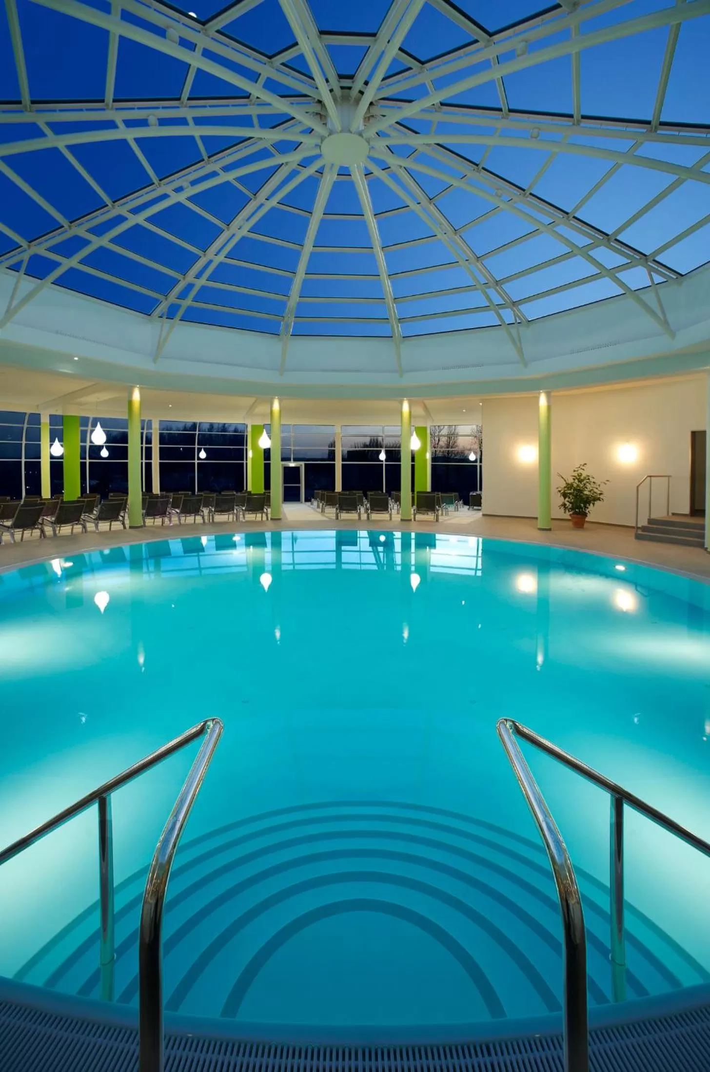Swimming pool in Hotel Fürstenhof