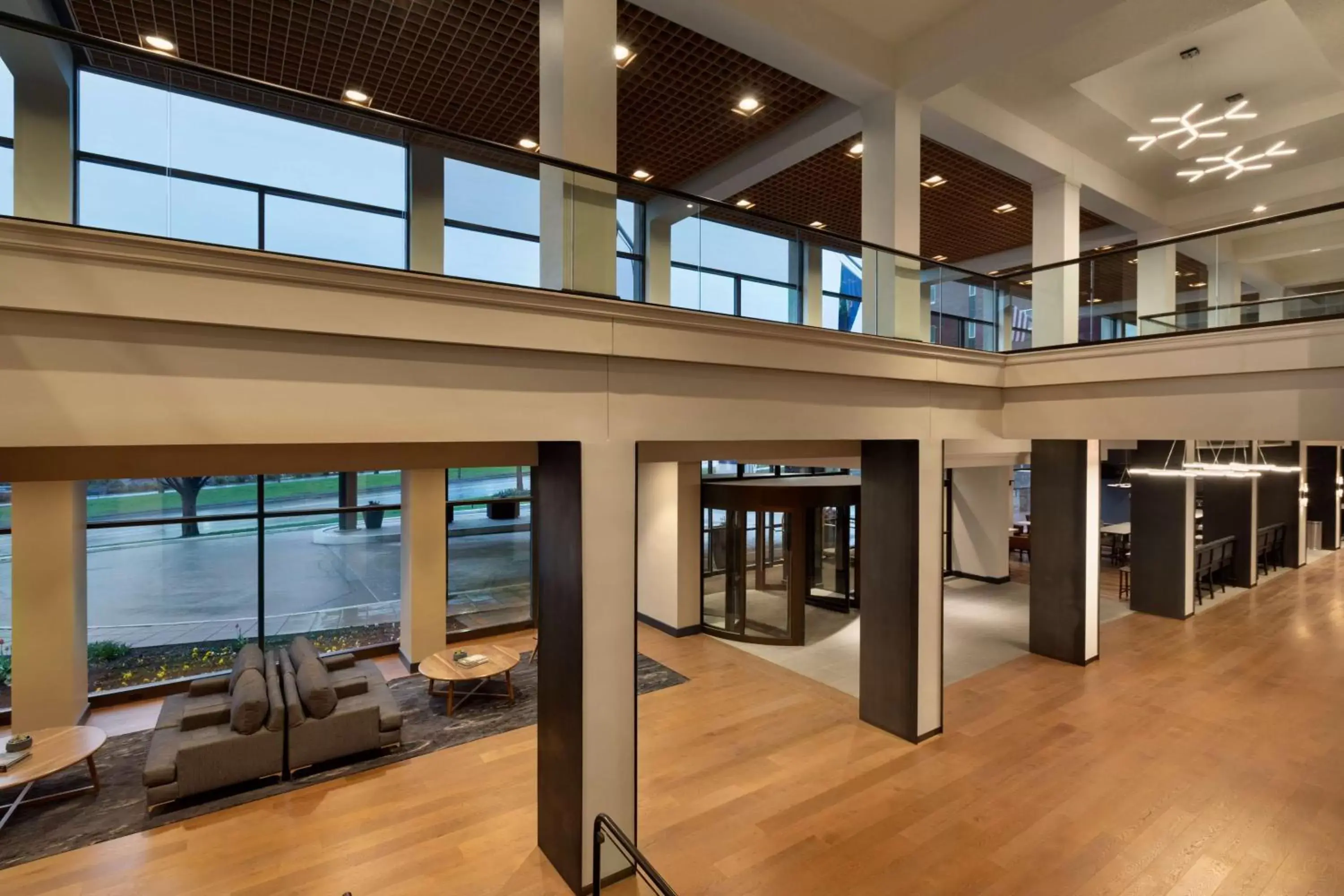 Lobby or reception in Hilton Burlington Lake Champlain