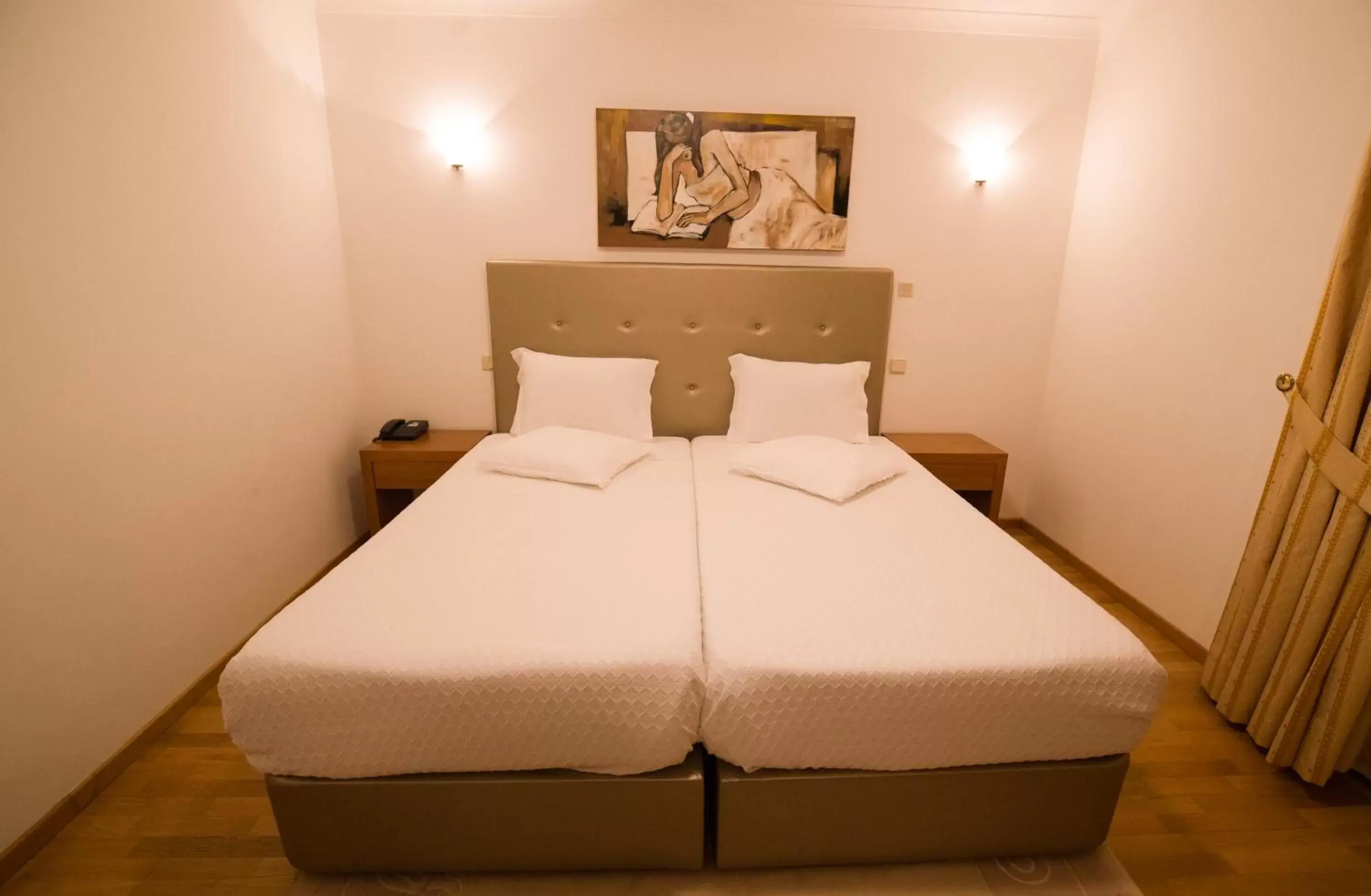 Bed in Hotel Estalagem Turismo