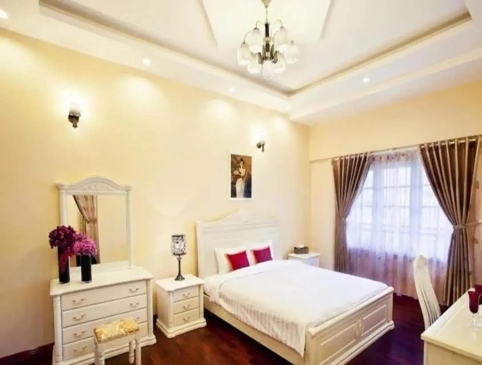 Bed in Dalat Terrasse Des Roses Villa