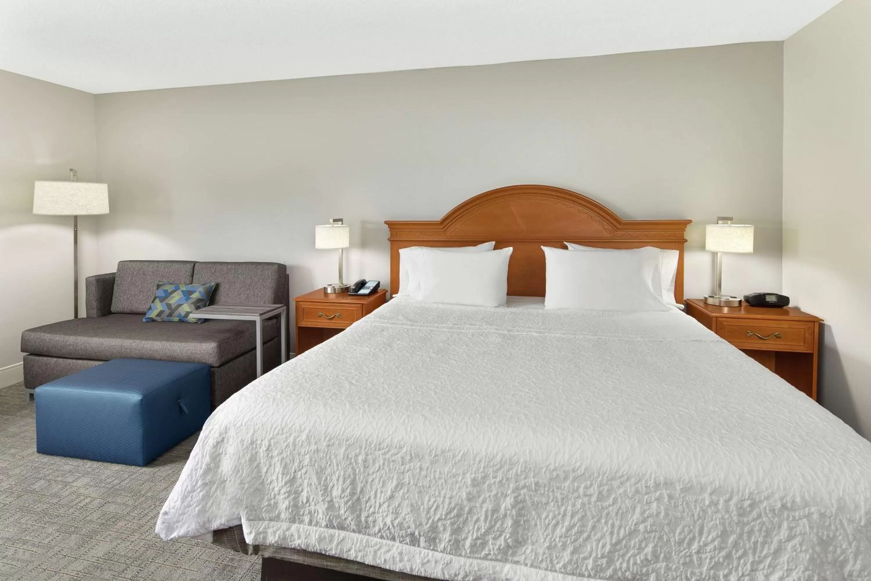 Bed in Hampton Inn Atlanta-Newnan