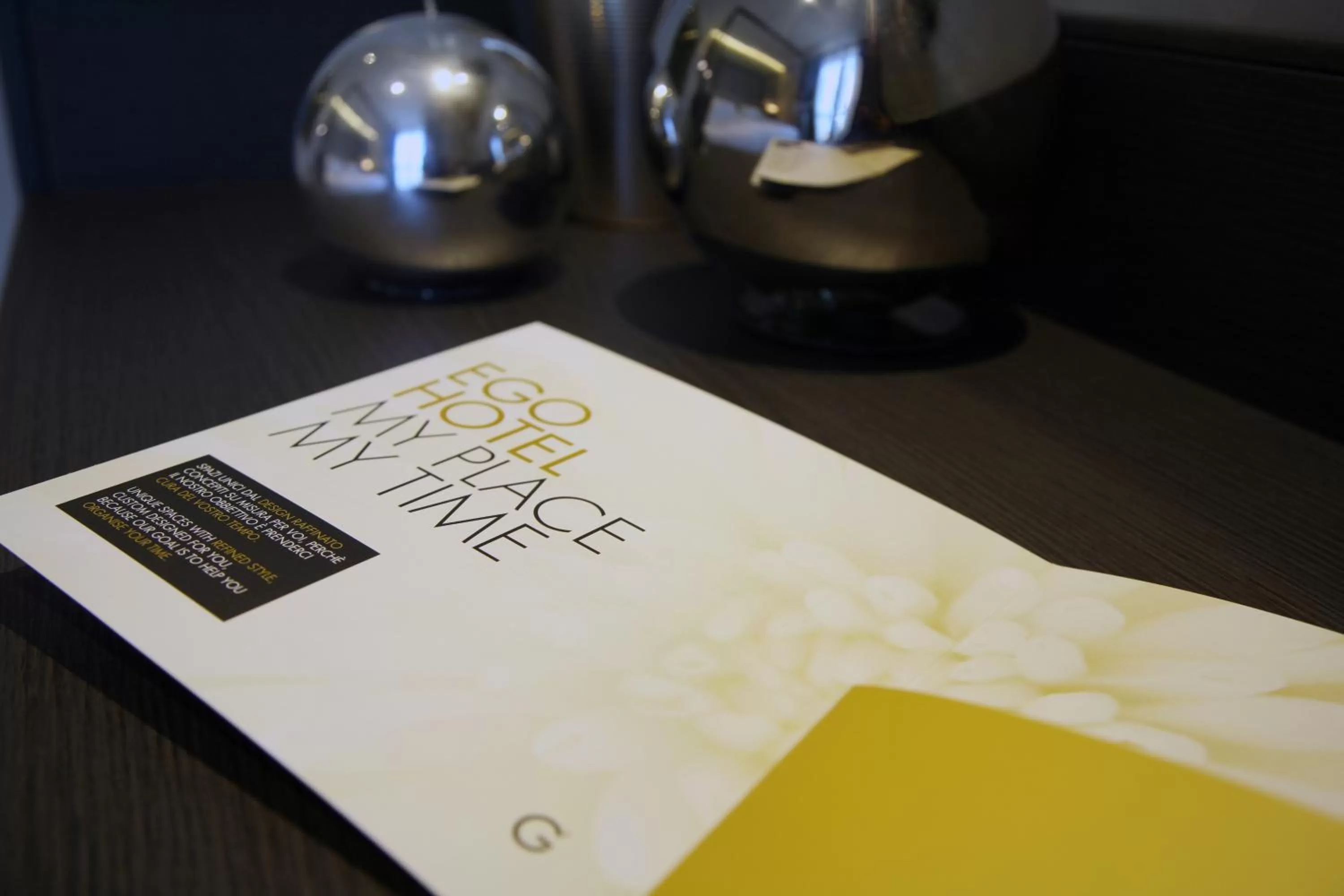 Decorative detail in Ego Hotel