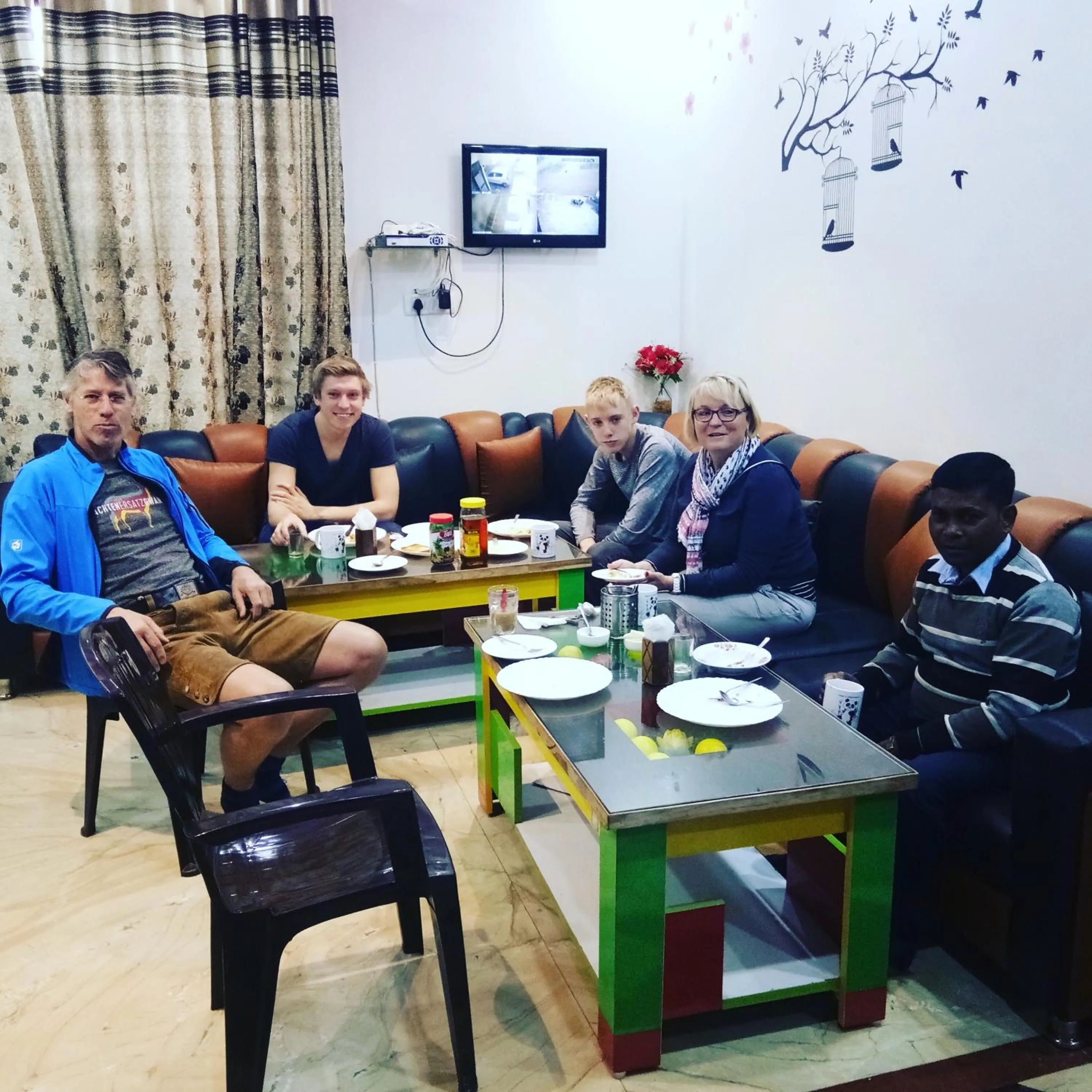 Lunch in Friends Home Stay - Agra