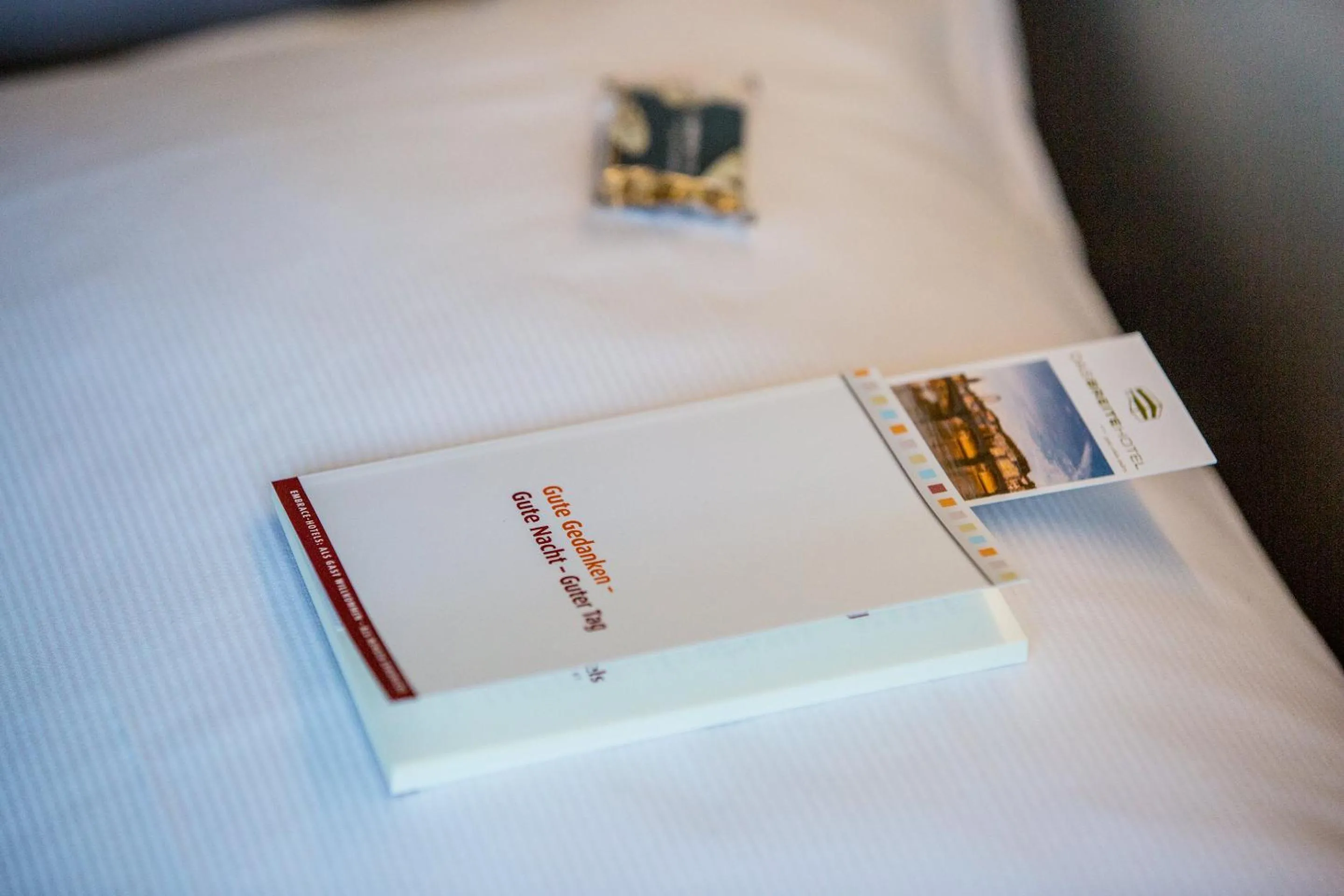 Decorative detail, Bed in Dasbreitehotel am Rhein