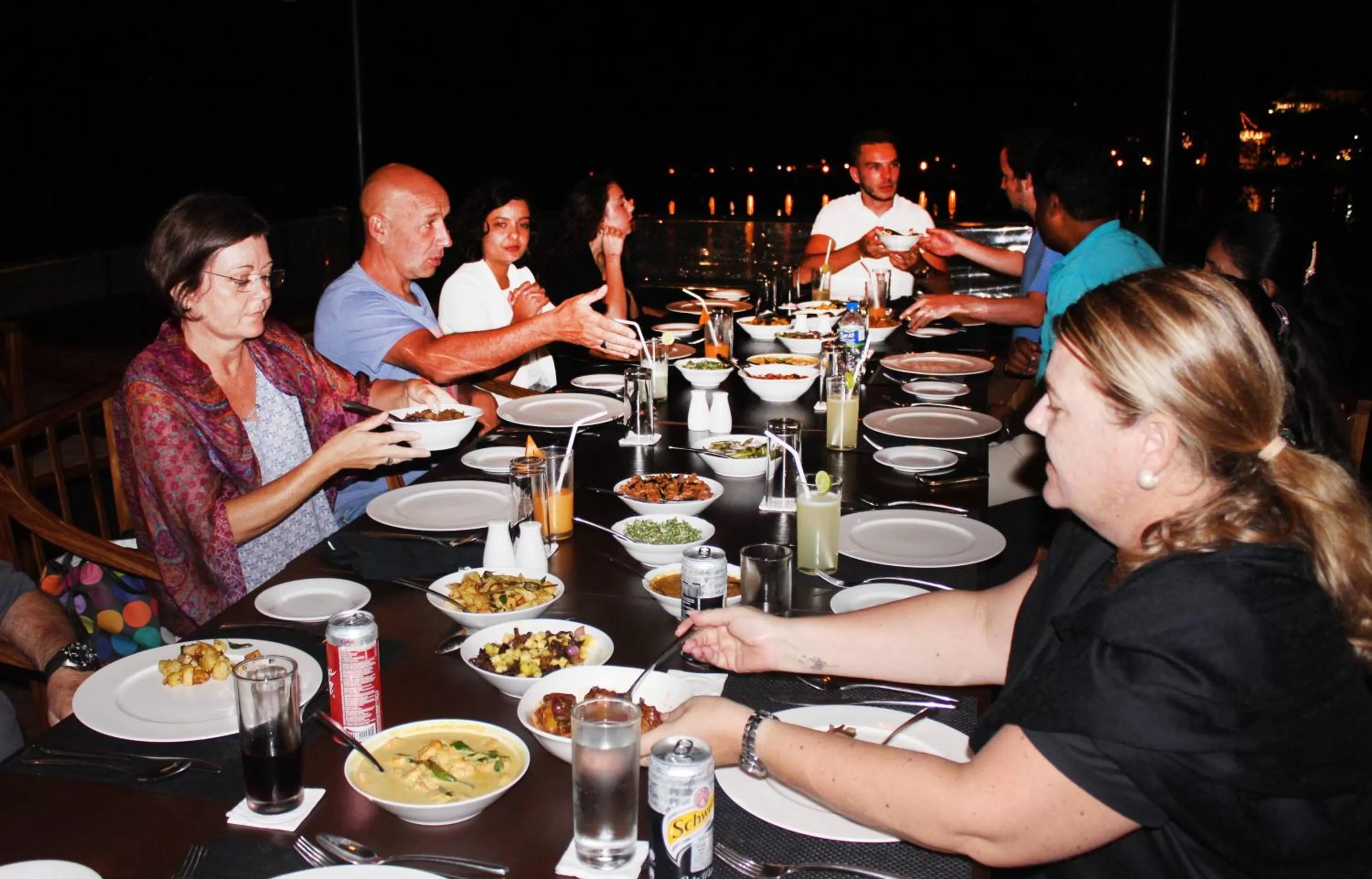 Dinner in swp eco lodge