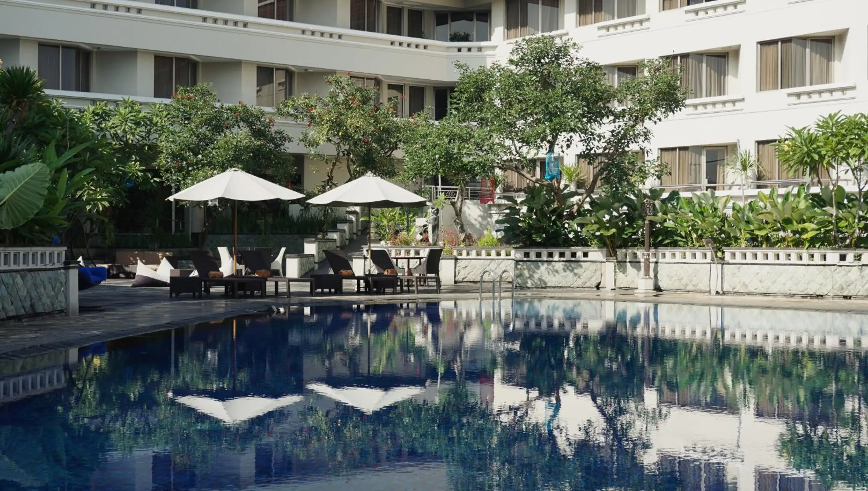 Property building, Swimming Pool in Hotel Santika Premiere Jogja