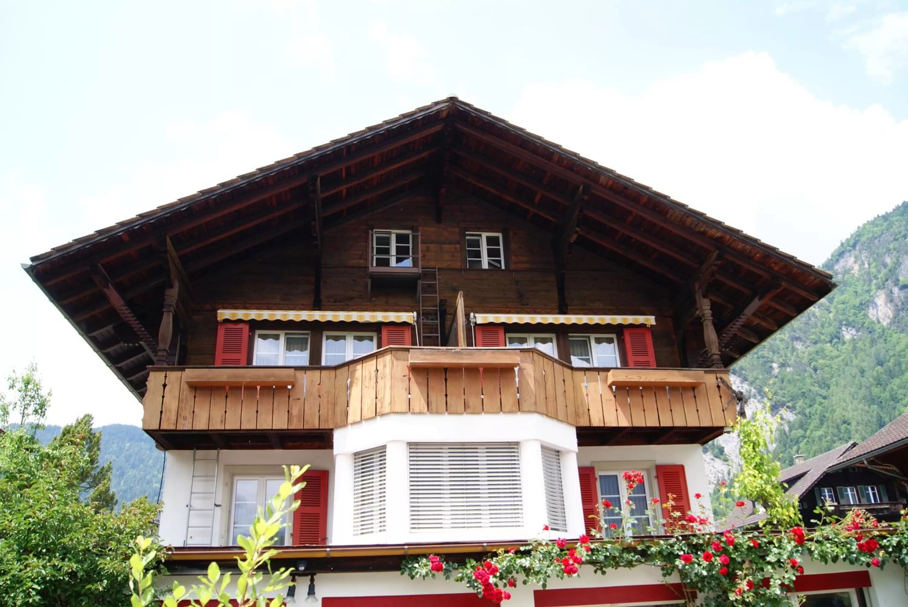 Property building in Adventure Guesthouse Interlaken