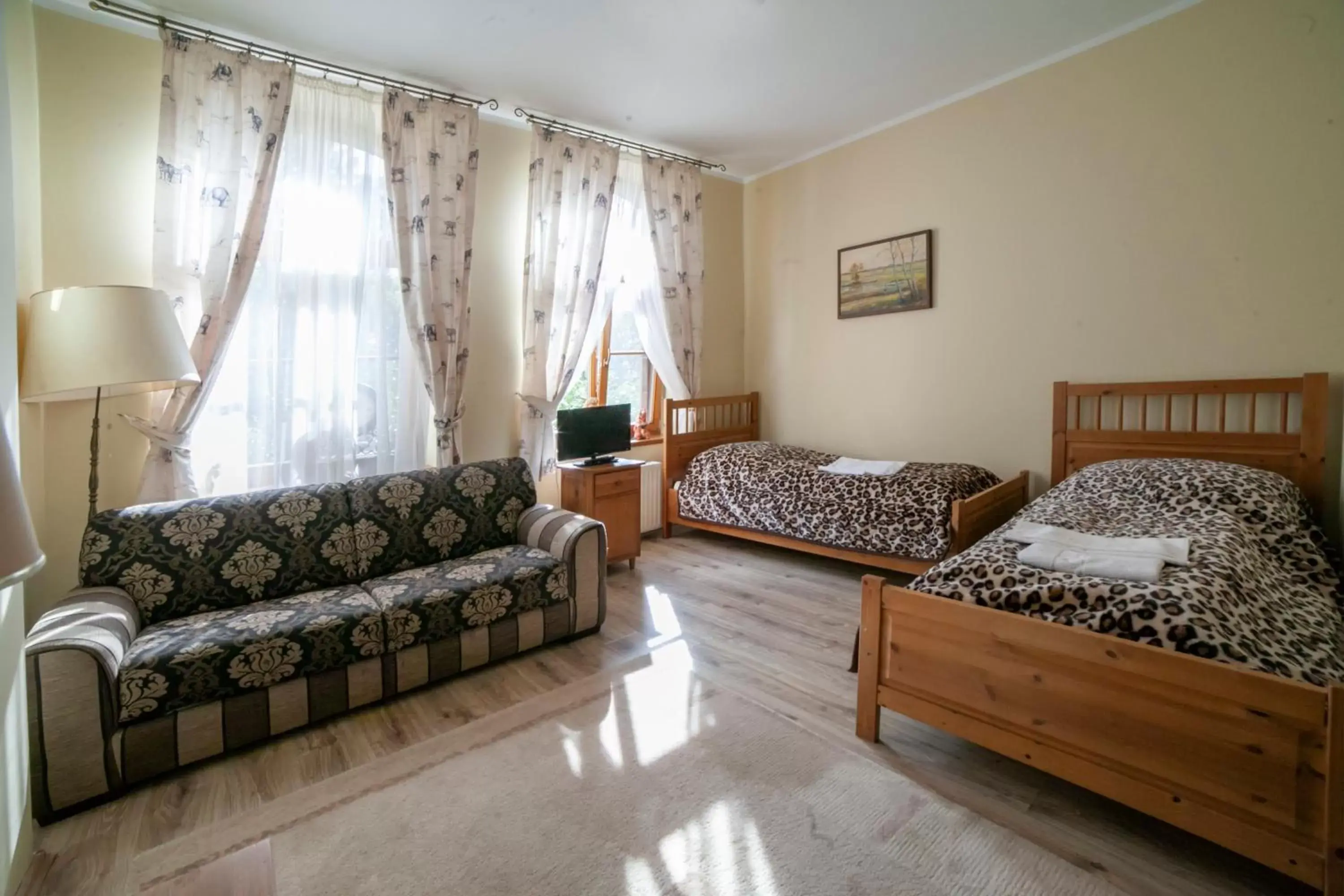 Bed in Pensjonat Myśliwski Bed in Pensjonat Myśliwski