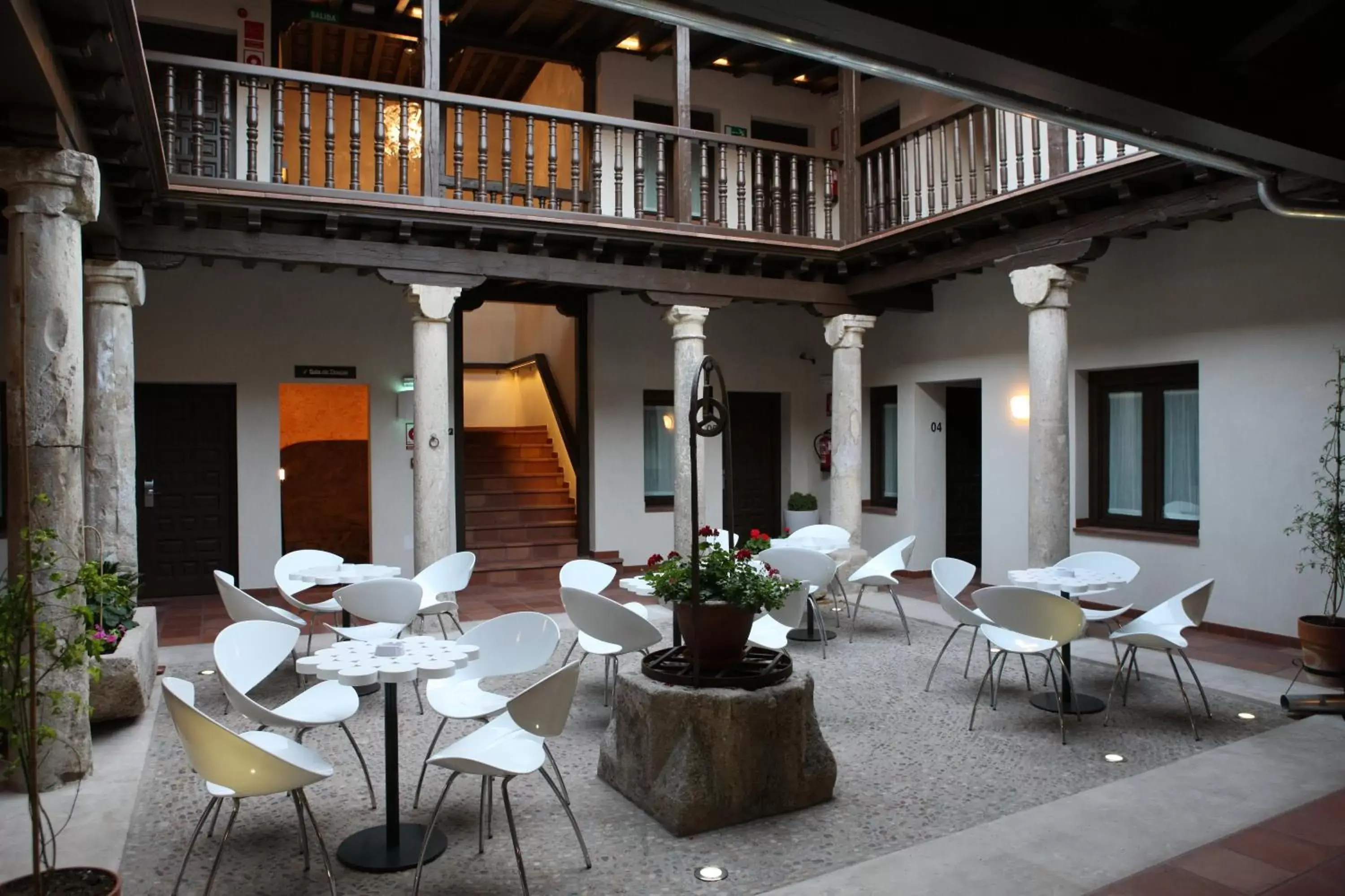 Balcony/Terrace in Evenia Alcalá Boutique Hotel