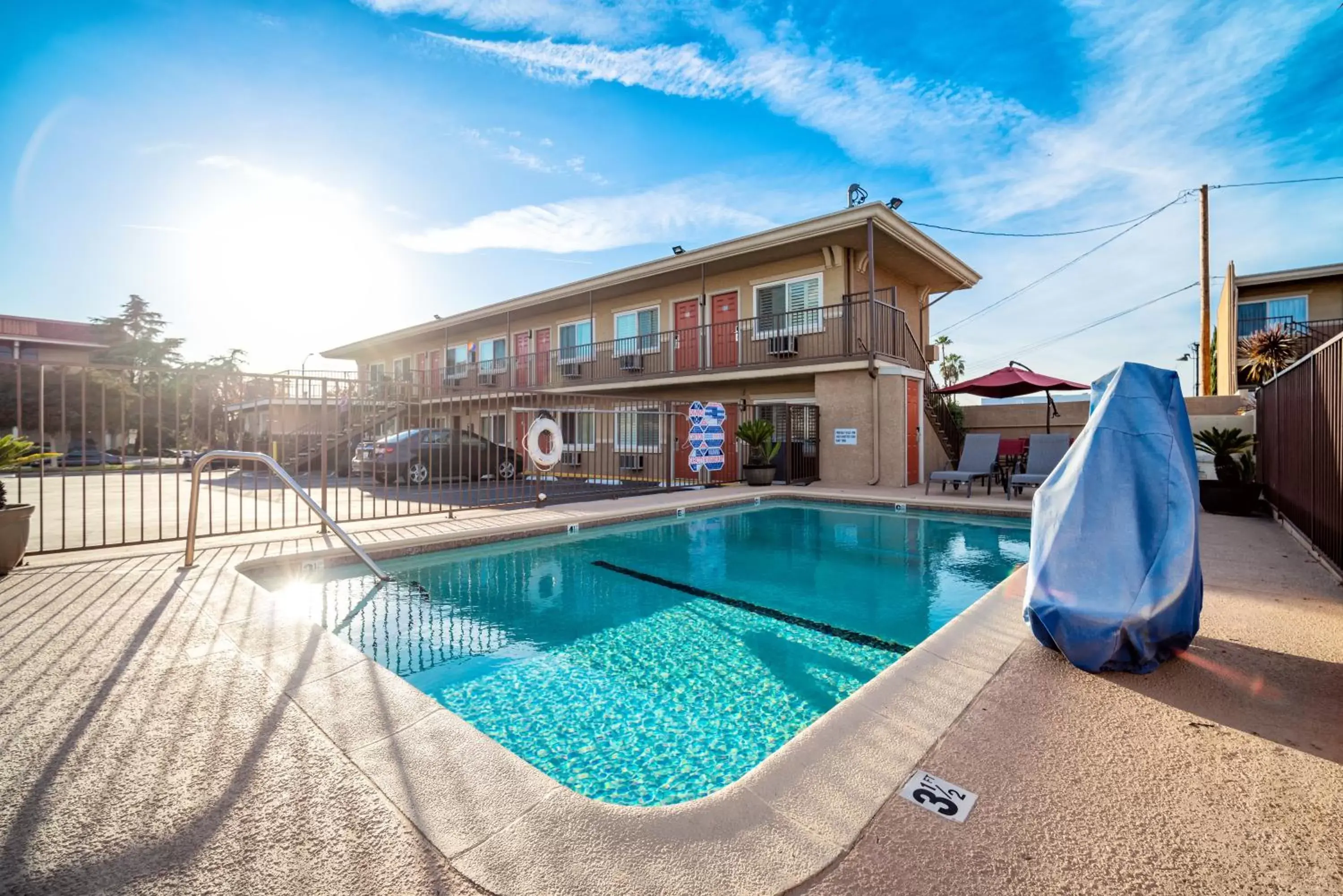 Swimming Pool in Friendly Hills Inn