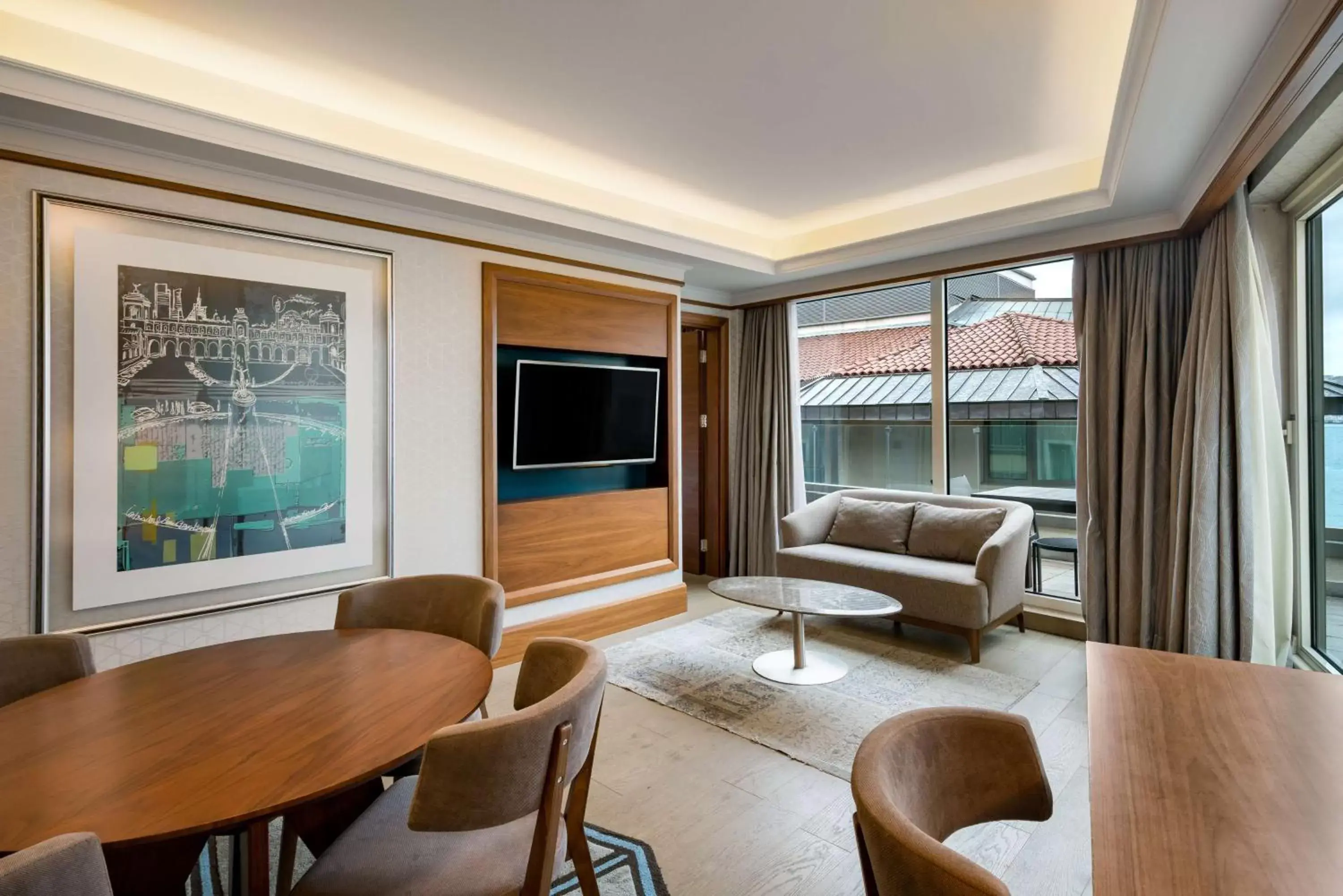 Living room, Seating Area in Radisson Blu Bosphorus Hotel