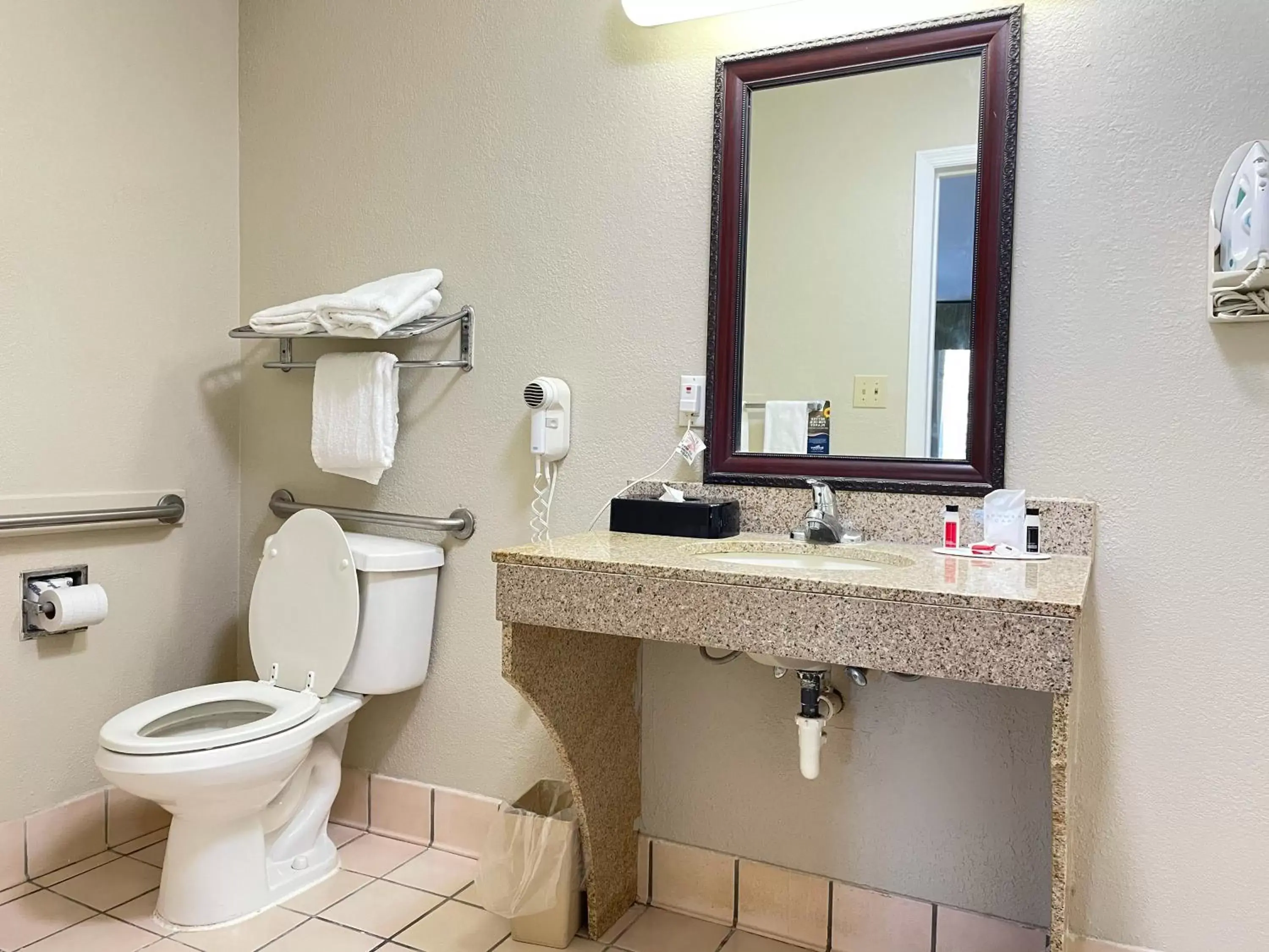 On site, Bathroom in Baymont Inn & Suites