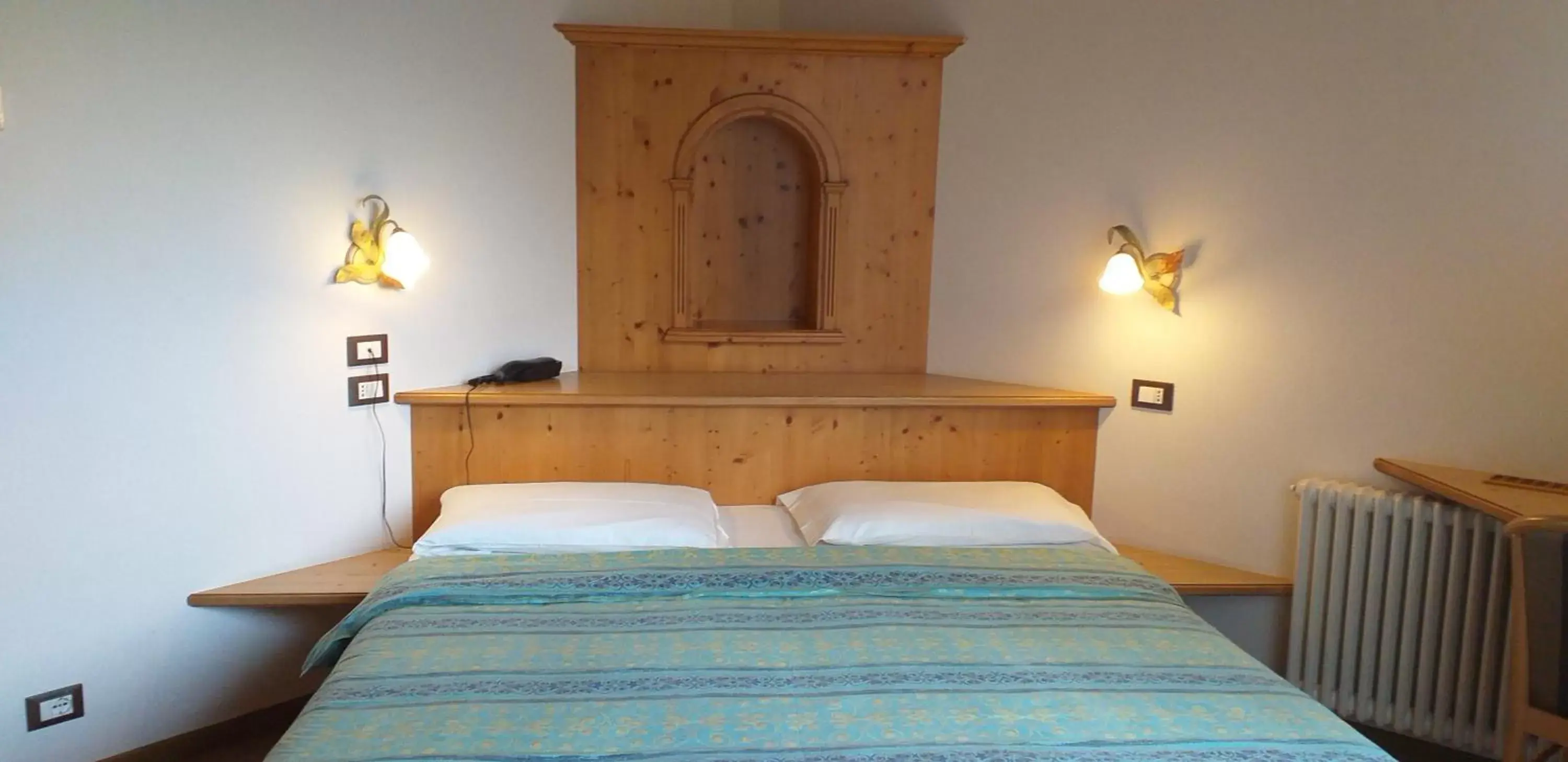 Bed in Hotel Villa Fosine