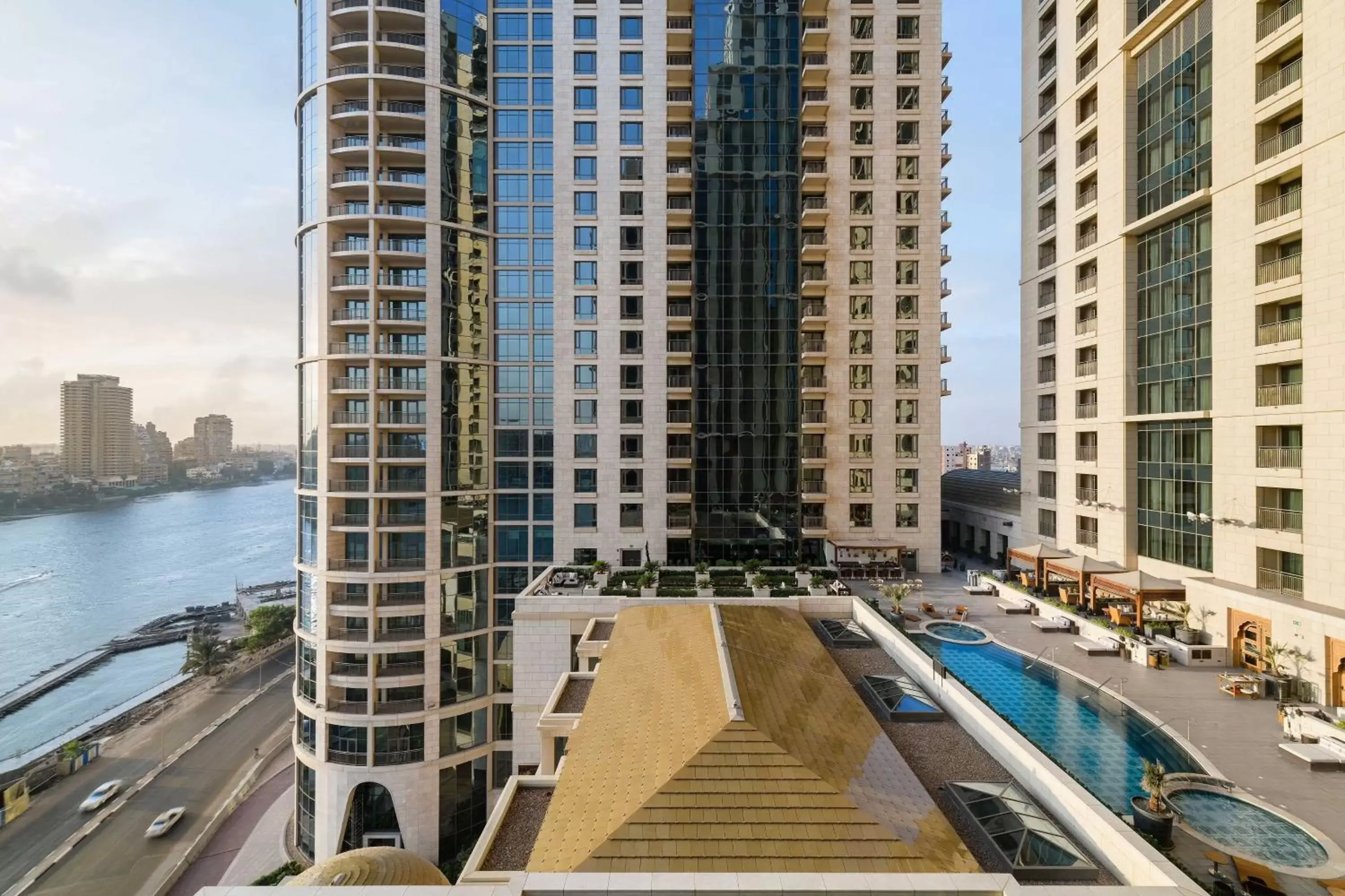 Swimming pool, Pool View in The St. Regis Cairo