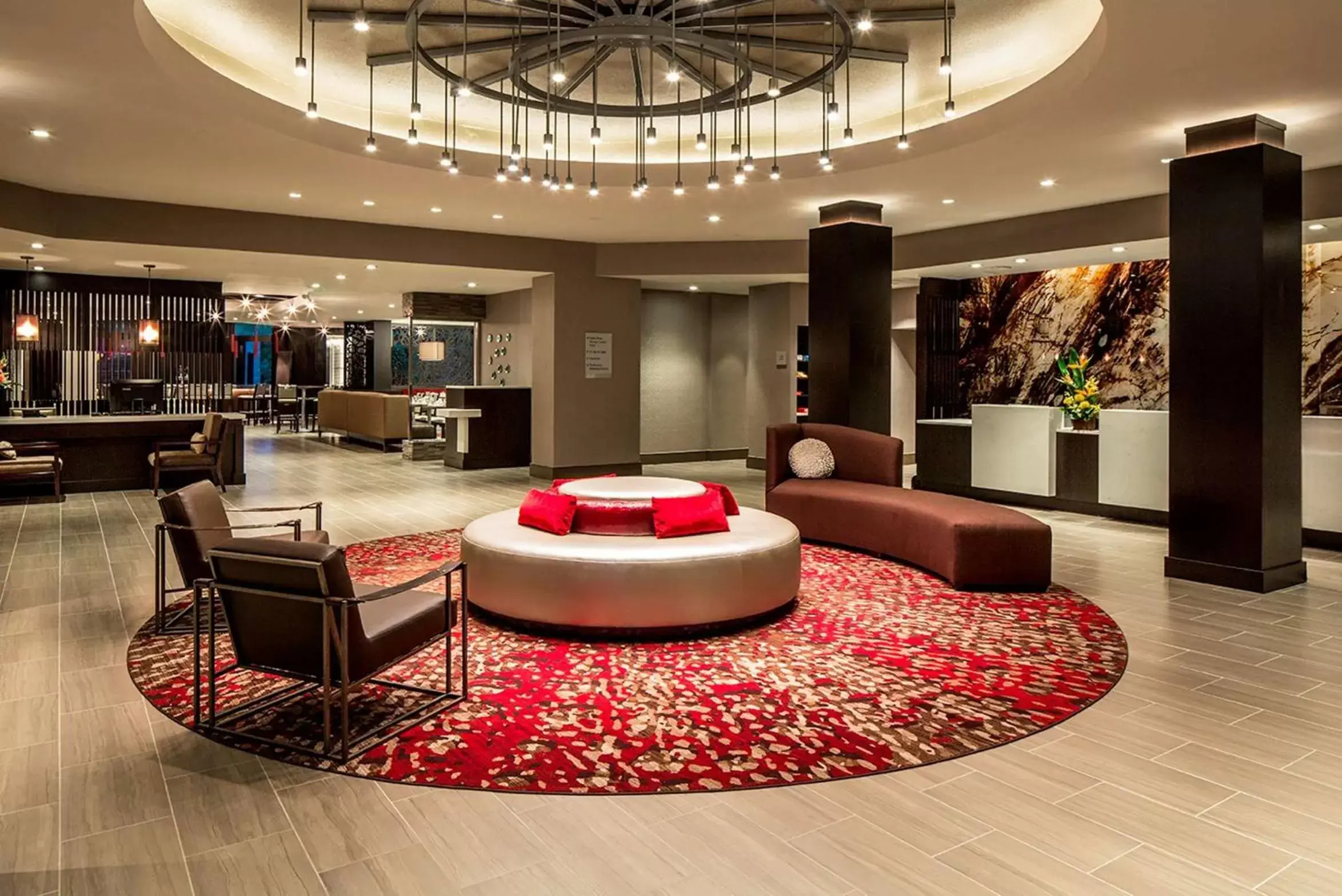 Dining area, Lobby/Reception in DoubleTree by Hilton Hotel Largo Washington DC