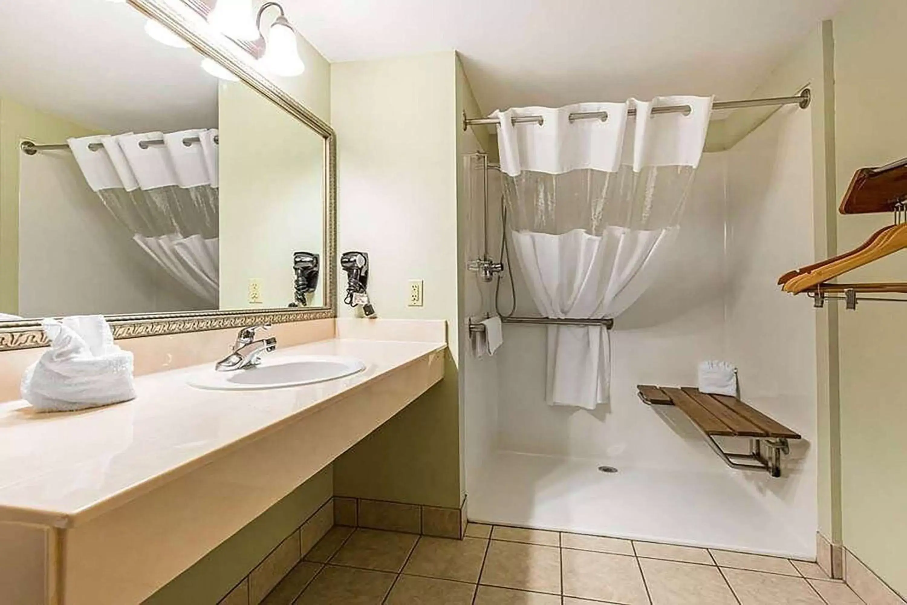 TV and multimedia, Bathroom in Baymont by Wyndham Branson Thousand Hills