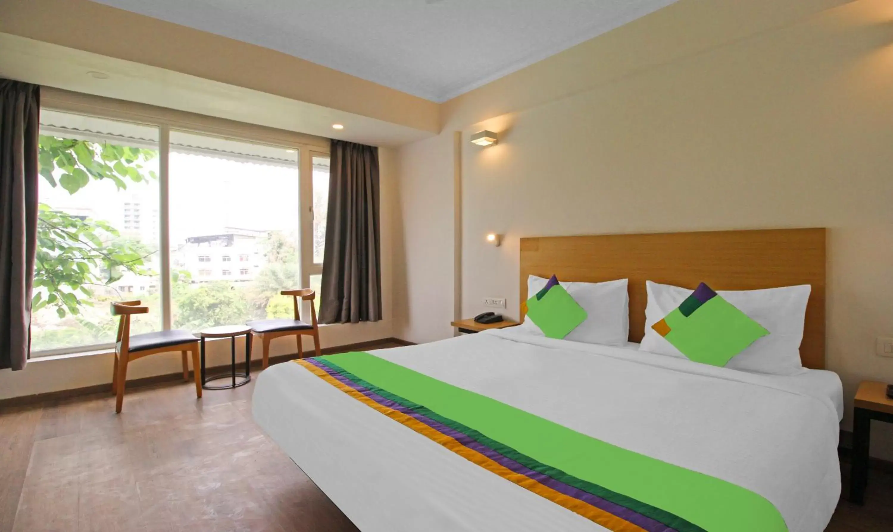 Bedroom, Bed in Treebo Grand Legacy Shahenshah Bedroom, Bed in Treebo Grand Legacy Shahenshah