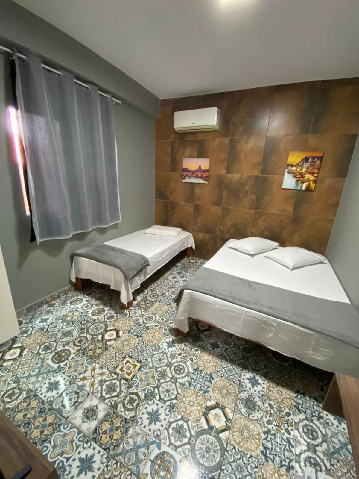 Bed in Santa Cecília Pousada